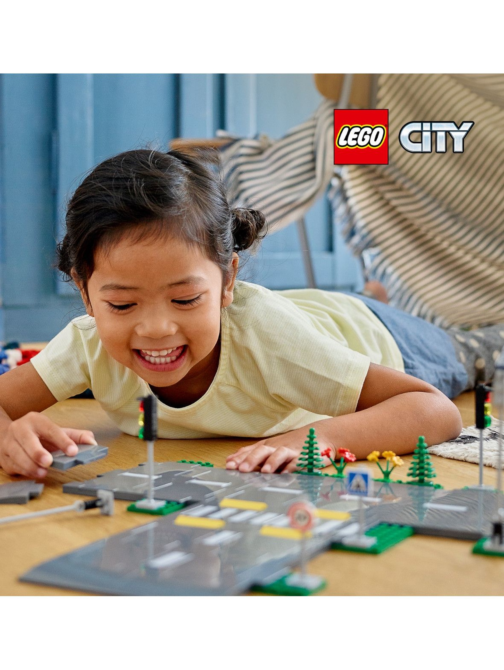 LEGO City 60304 - Płyty drogowe - 112el - wiek 5+