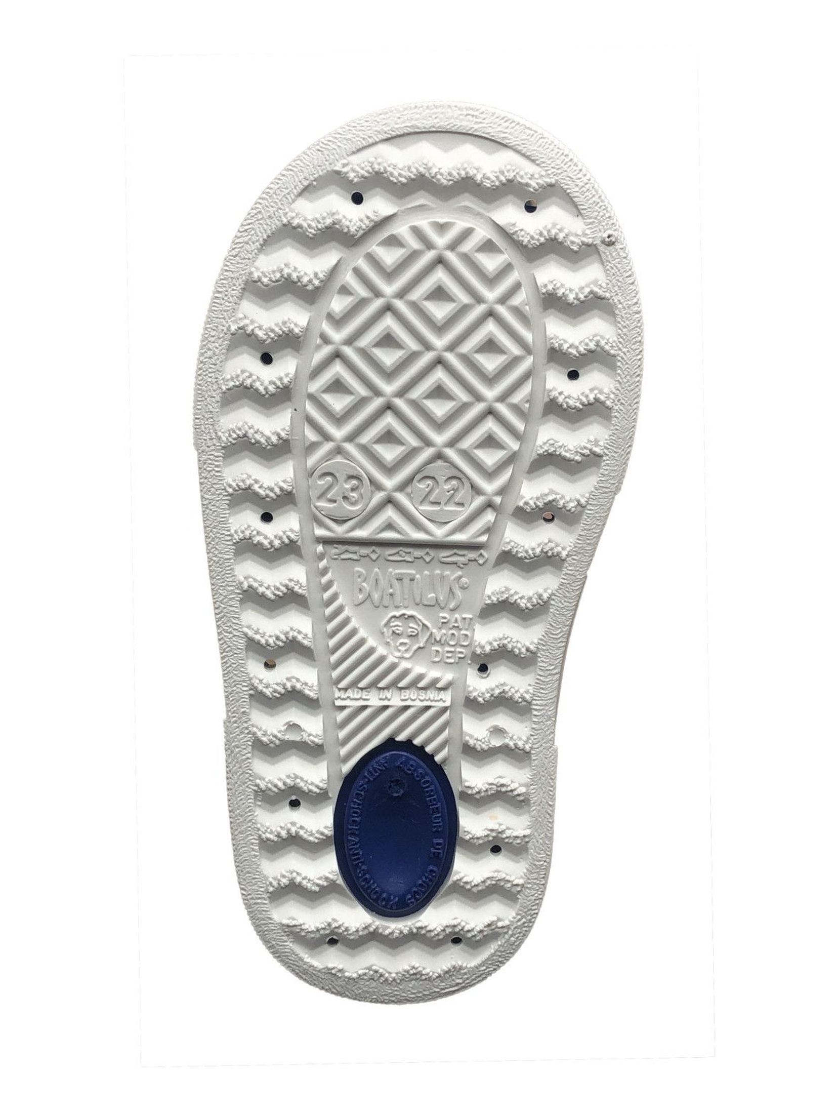 Niebieskie sandały dla dziecka- zapach startej skórki cytryny