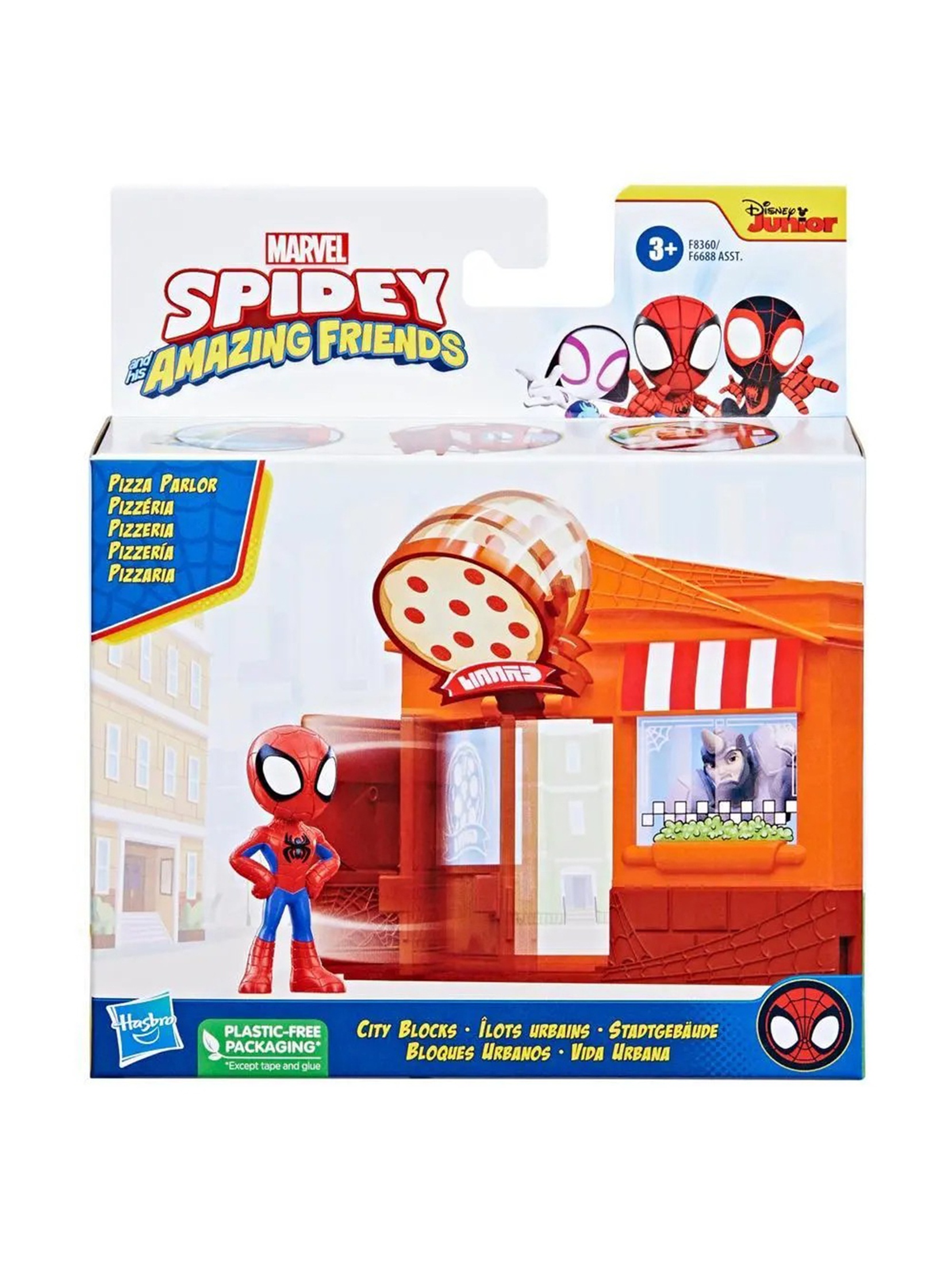 Hasbro Zestaw z figurką Spidey Pizzeria + figurka akcji Spidey