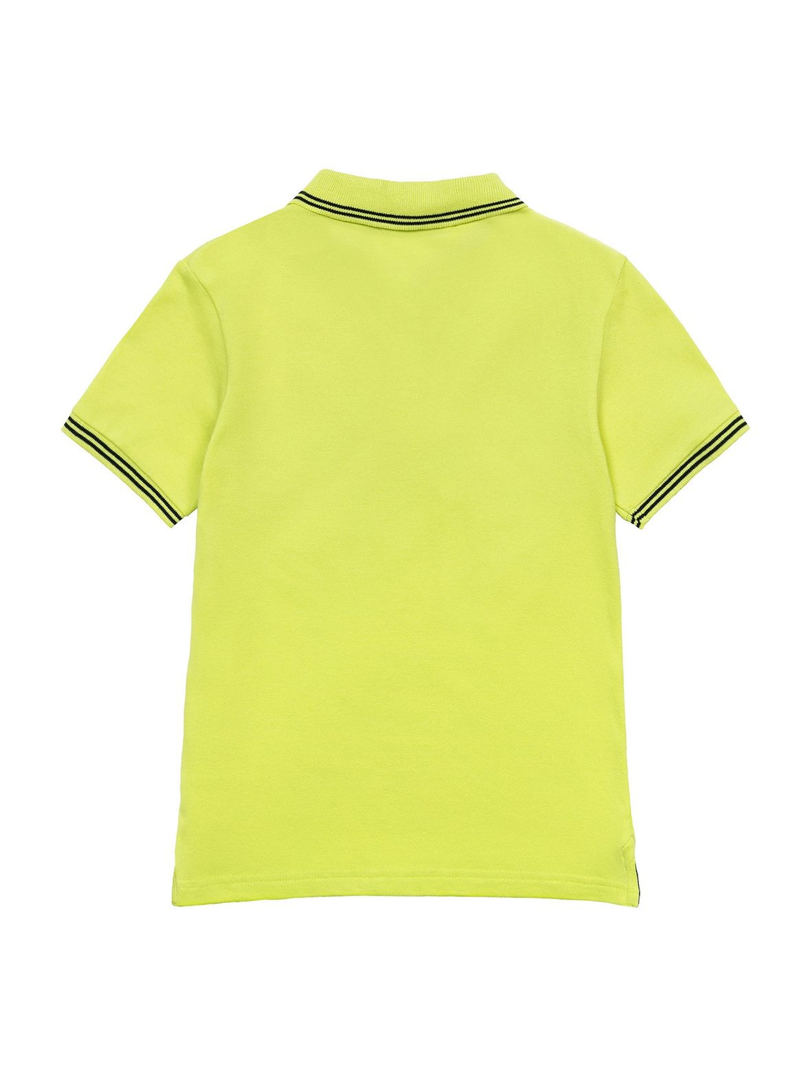 T-shirt niemowlęcy limonka polo