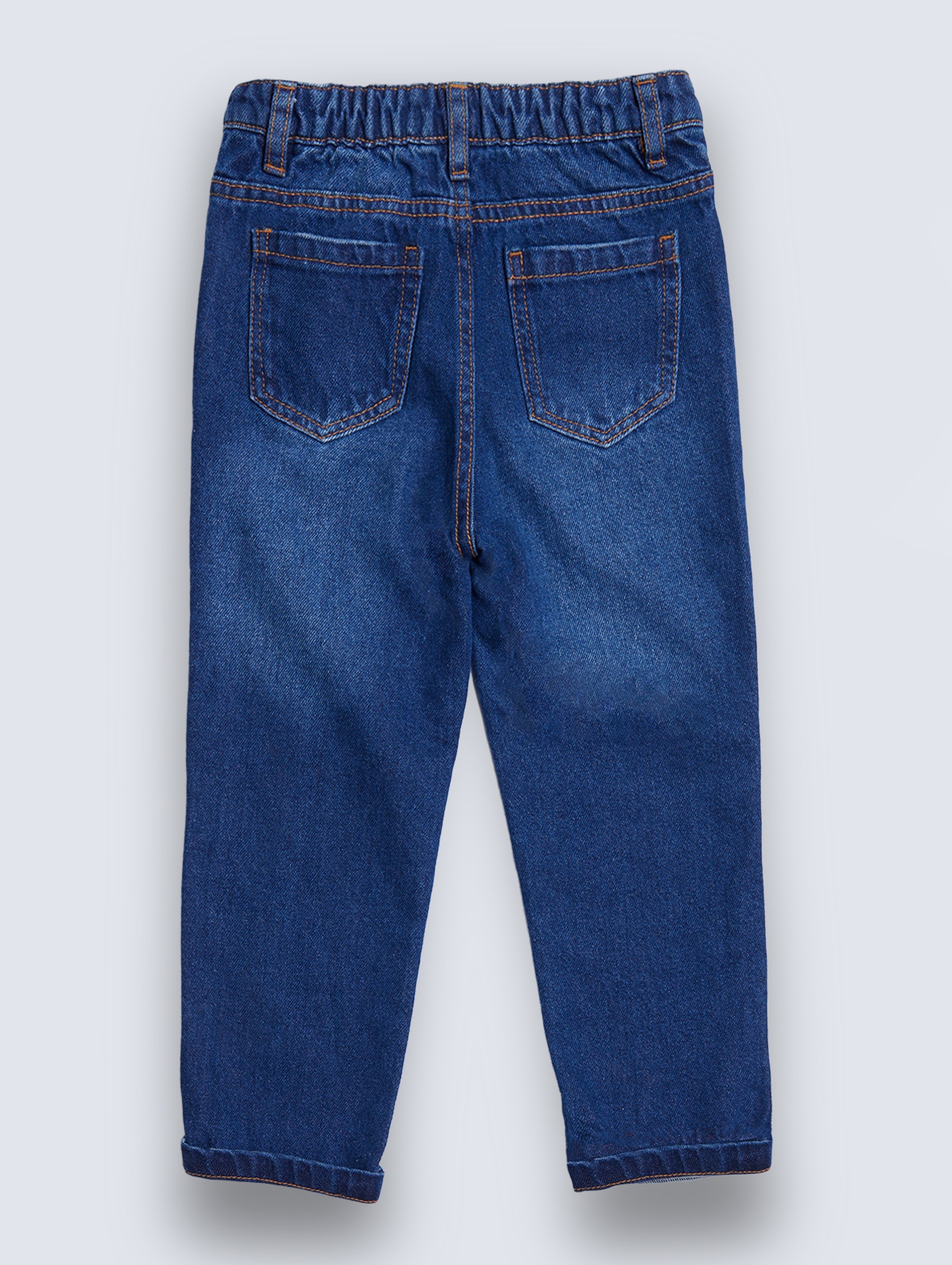 Niebieskie spodnie jeansowe dla niemowlaka - unisex - Limited Edition
