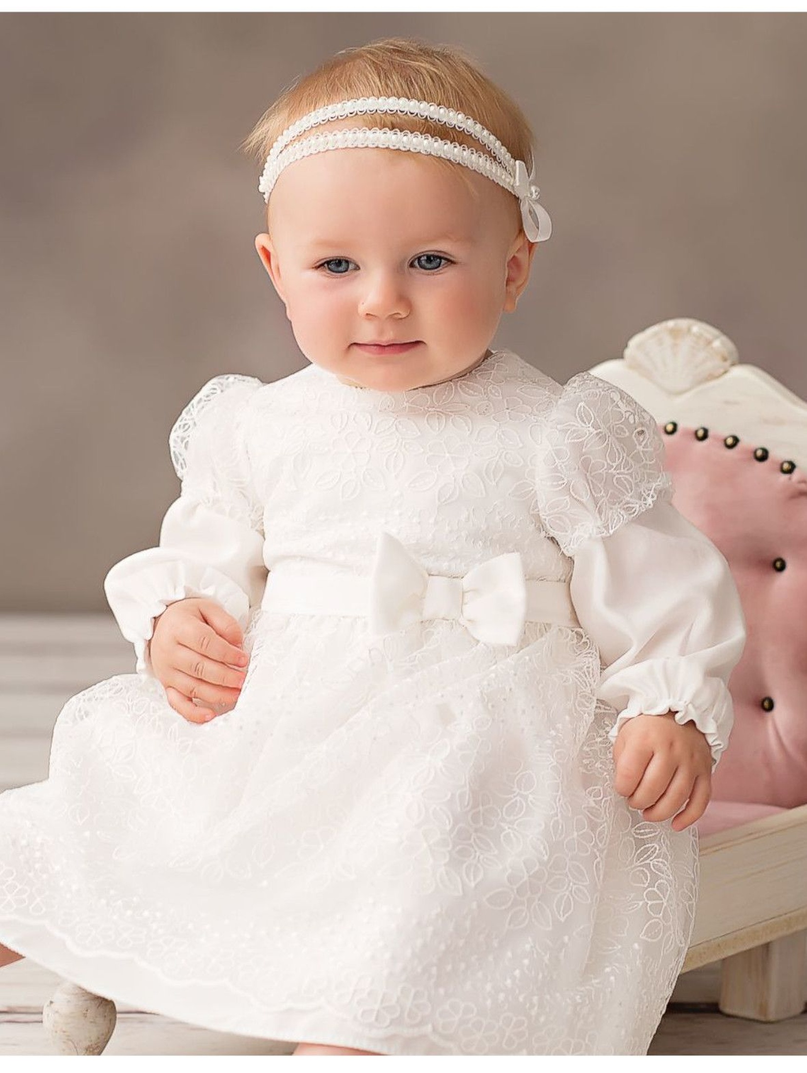Sukienka niemowlęca do chrztu- Felicja