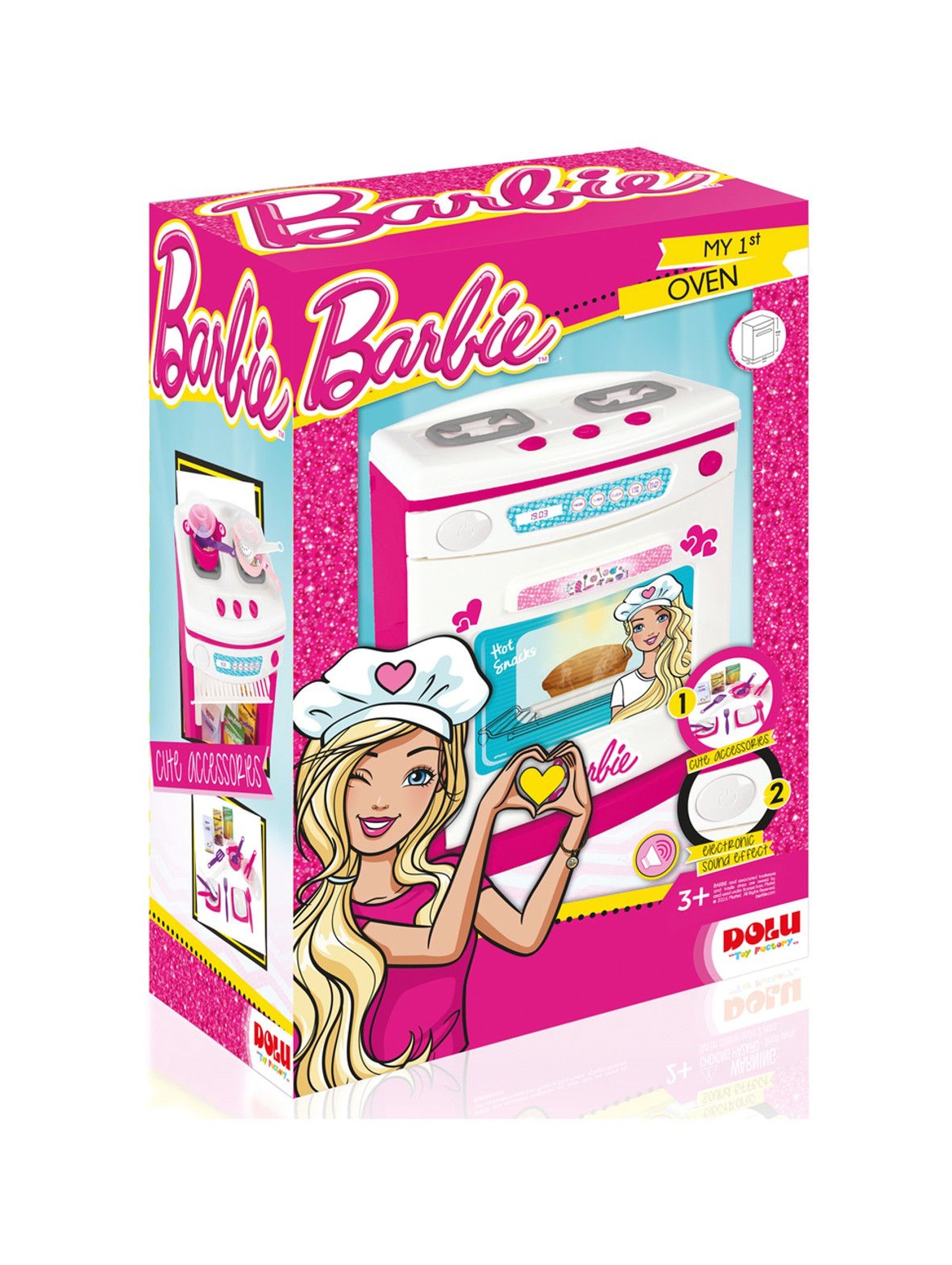 Piekarnik z dźwiękiem Barbie-zabawka wiek 3+
