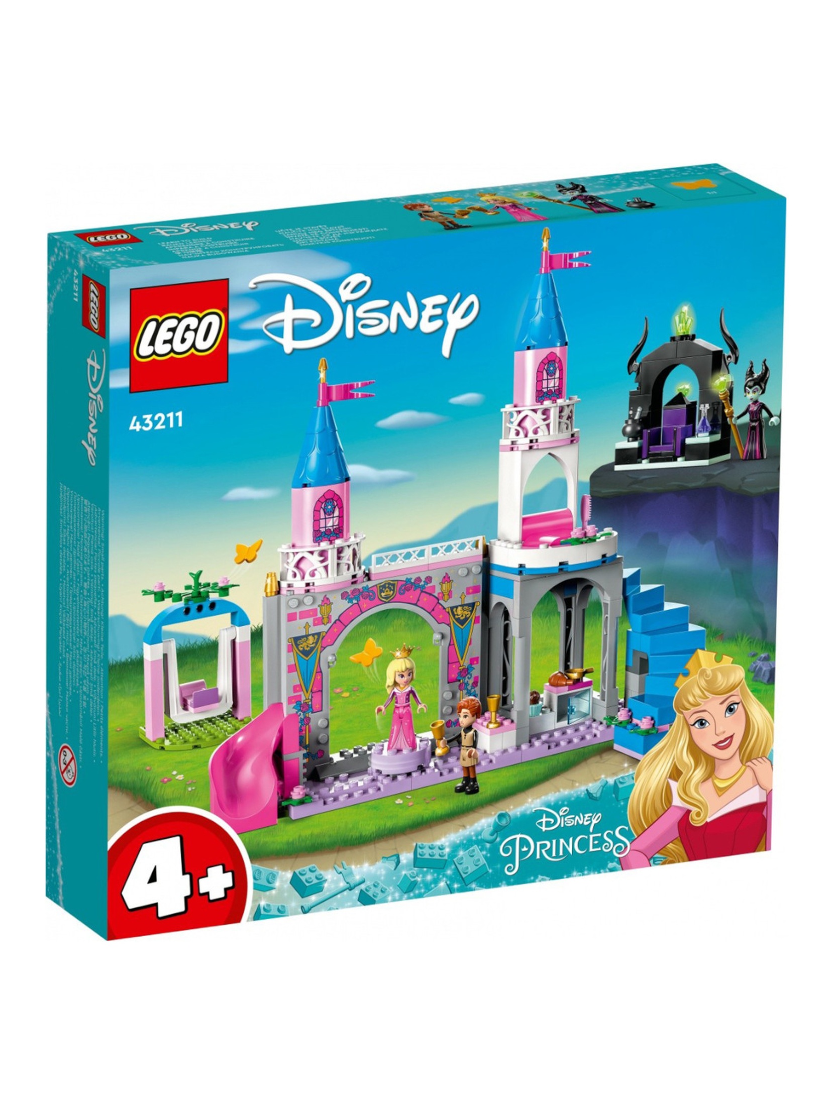 Klocki LEGO Disney Princess 43211 Zamek Aurory - 187 elementów, wiek 4 +