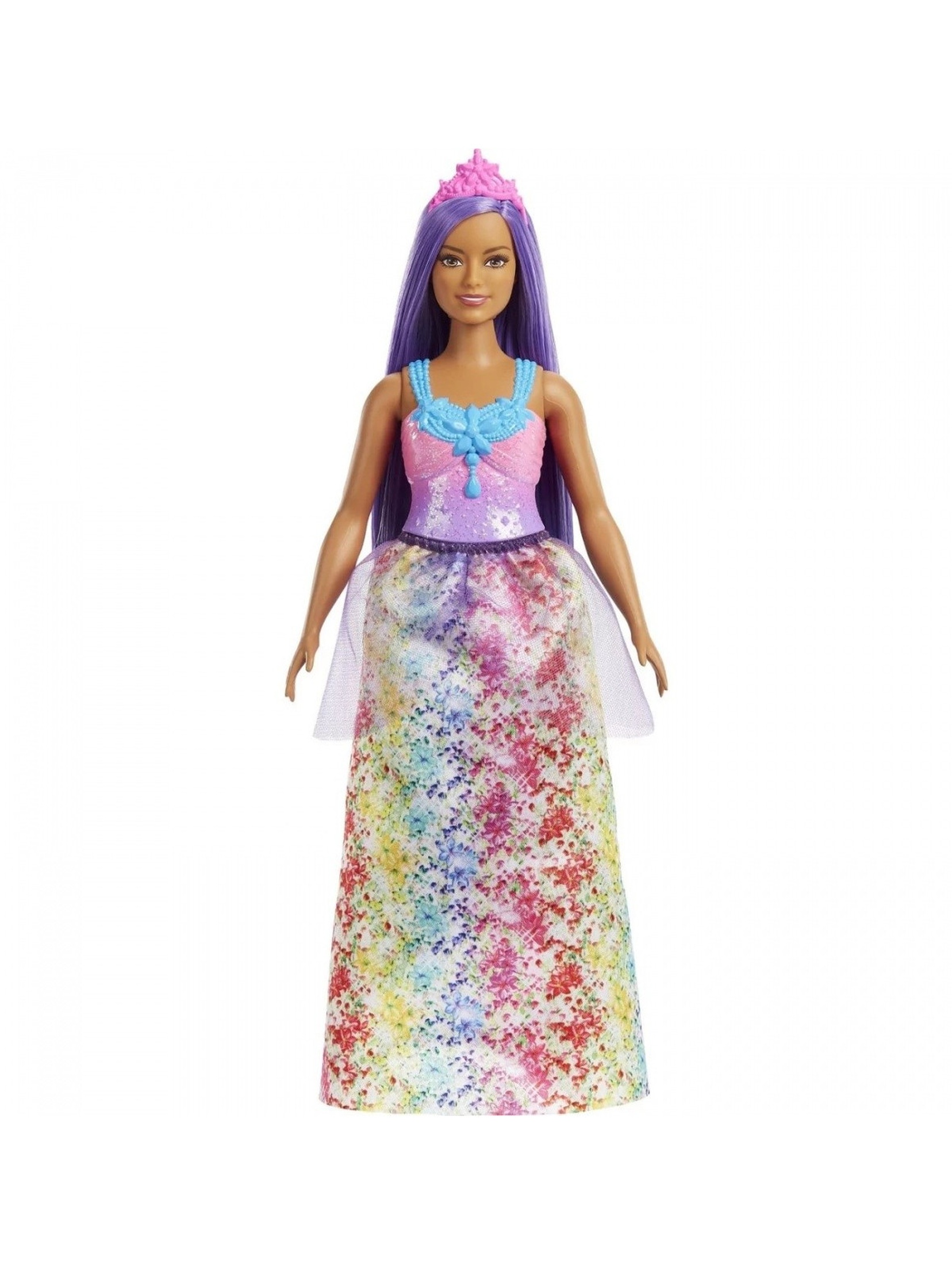 Lalka Barbie Dreamtopia fioletowe włosy