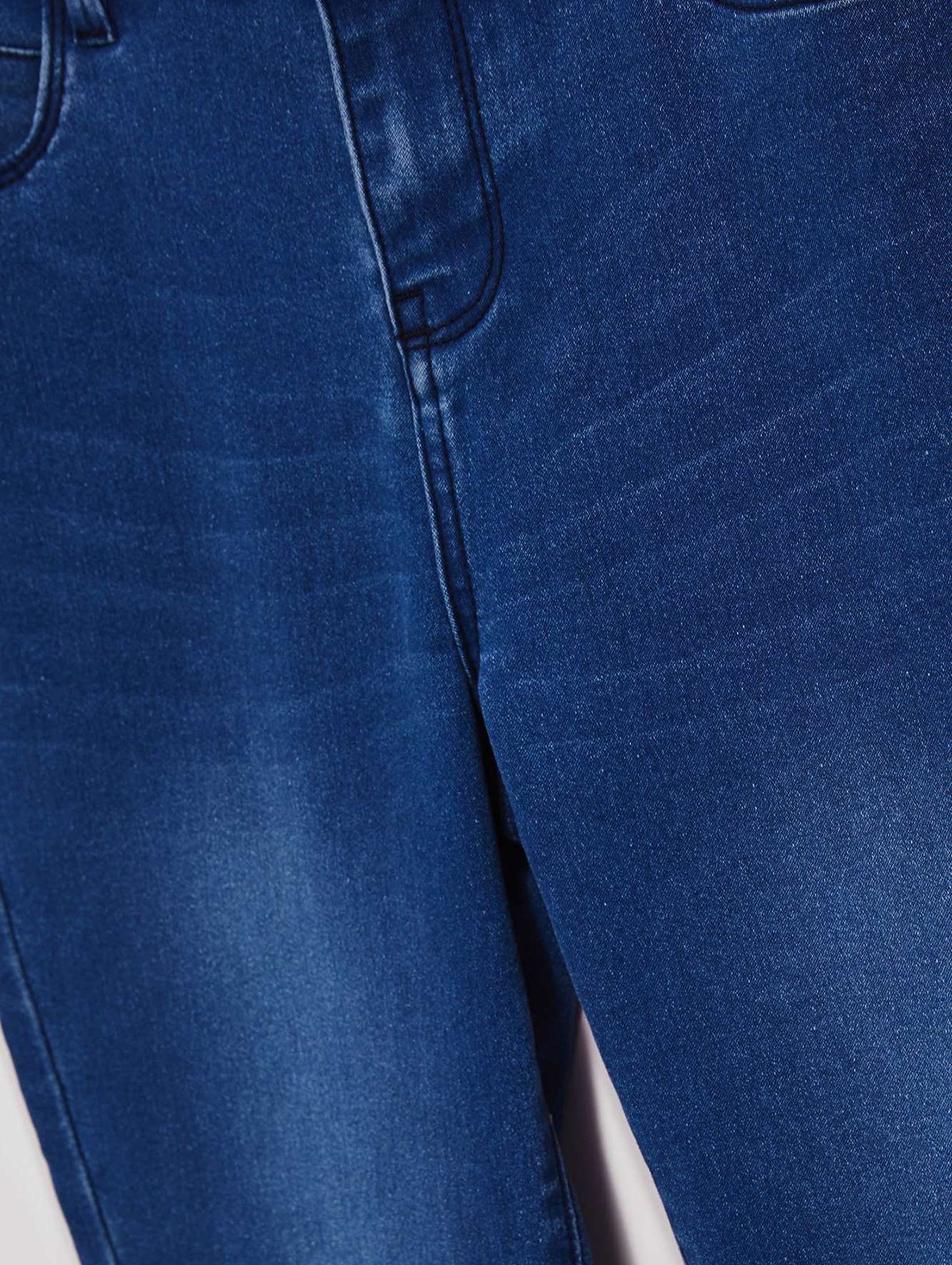 Spodnie damskie jeansowe typu push up