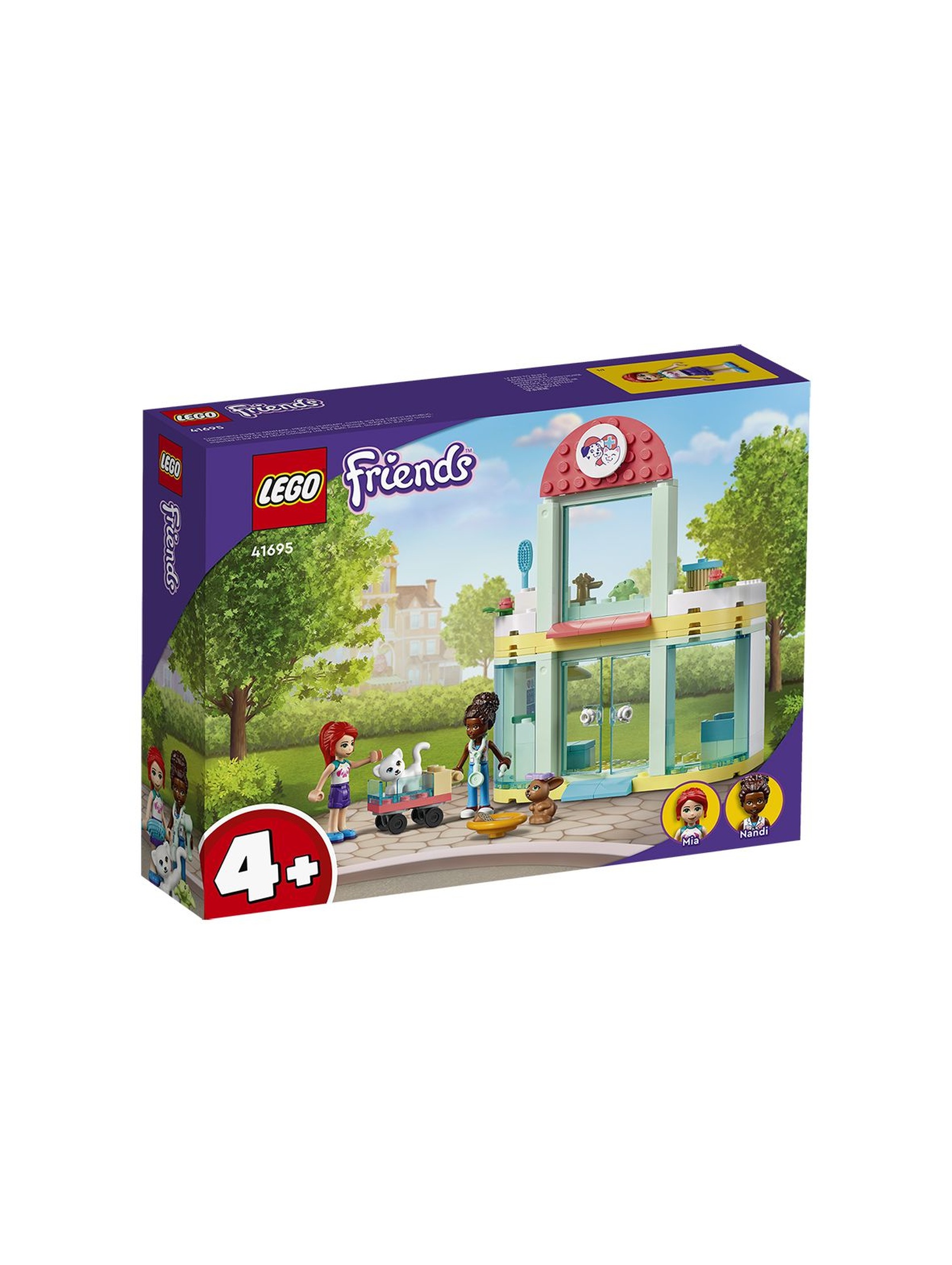 LEGO Friends 41695 Klinika dla zwierzątek 111el - wiek 4+