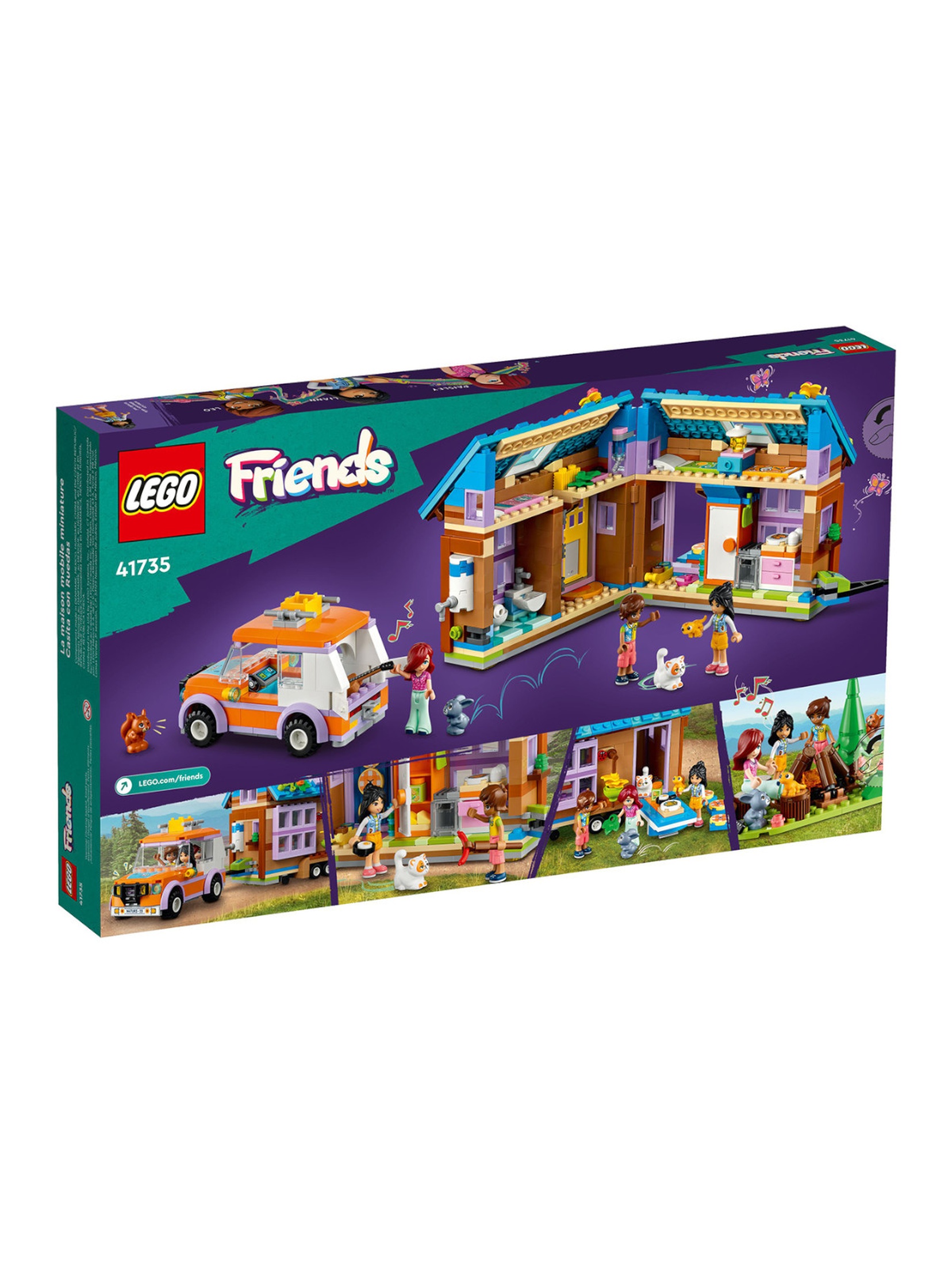 Klocki LEGO Friends 41735 Mobilny domek - 785 elementów, wiek 7 +