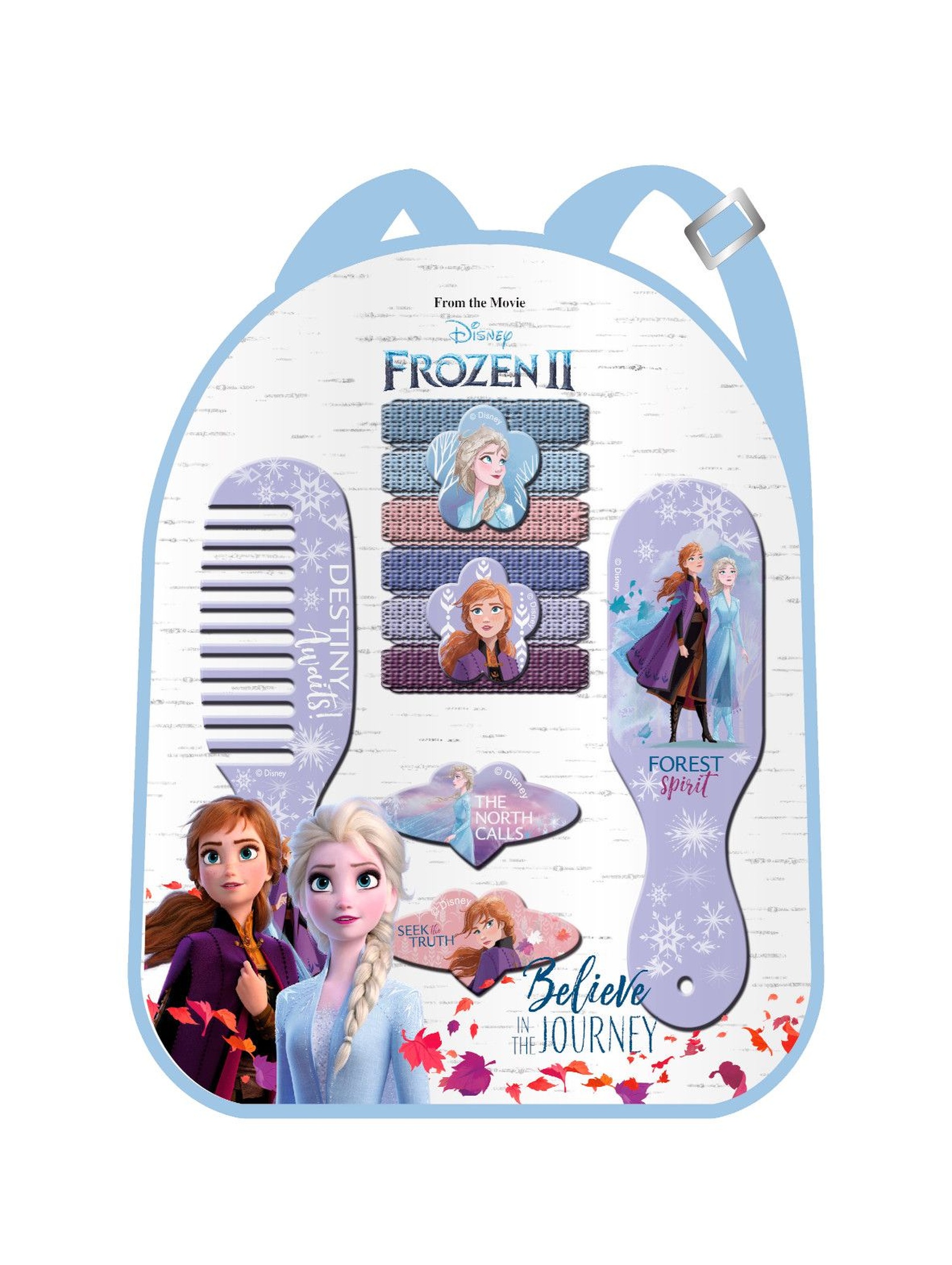 Zestaw akcesoriów do włosów w plecaku 10el.  Frozen