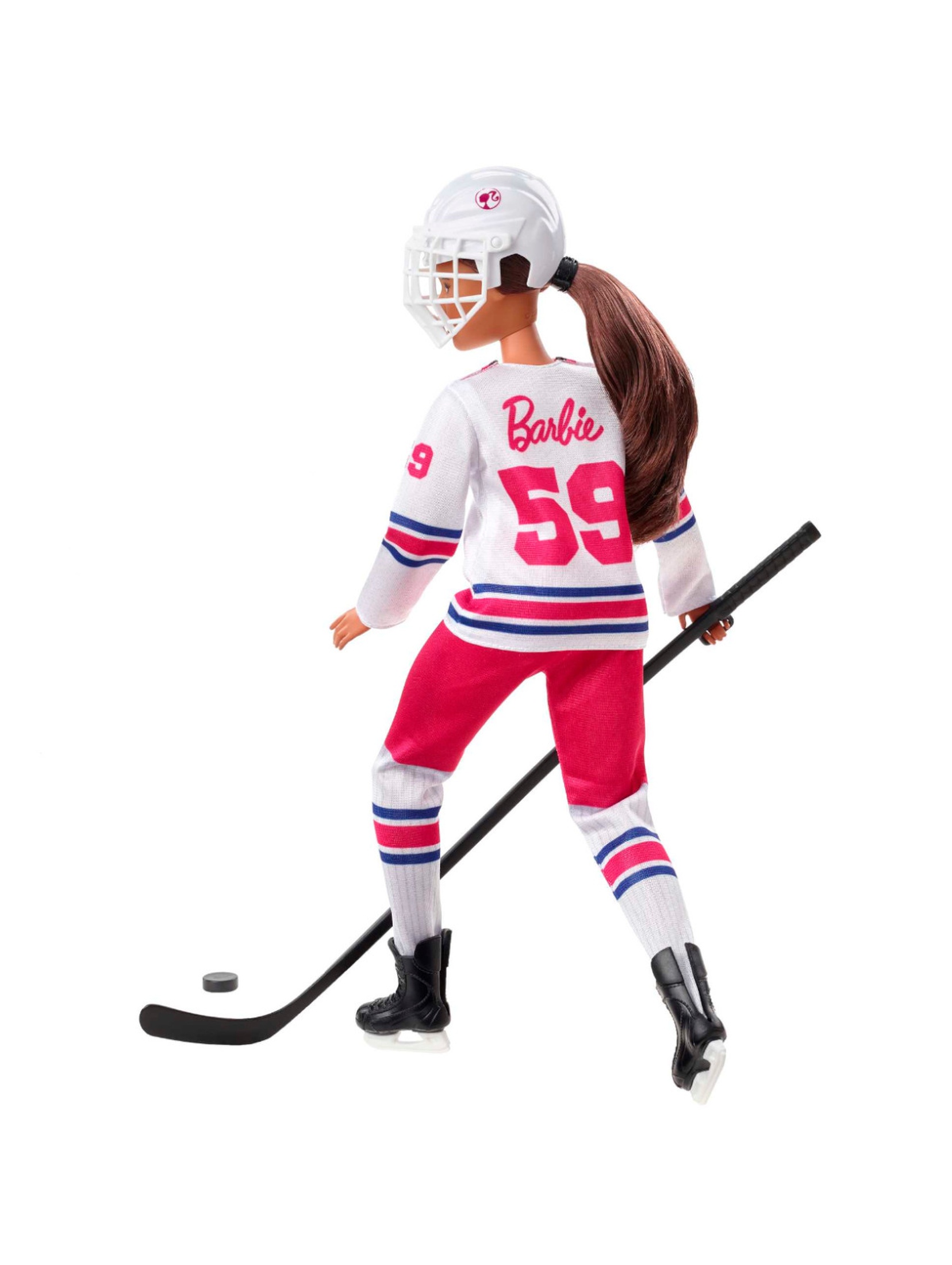 Barbie Sporty zimowe - Hokeistka lalka