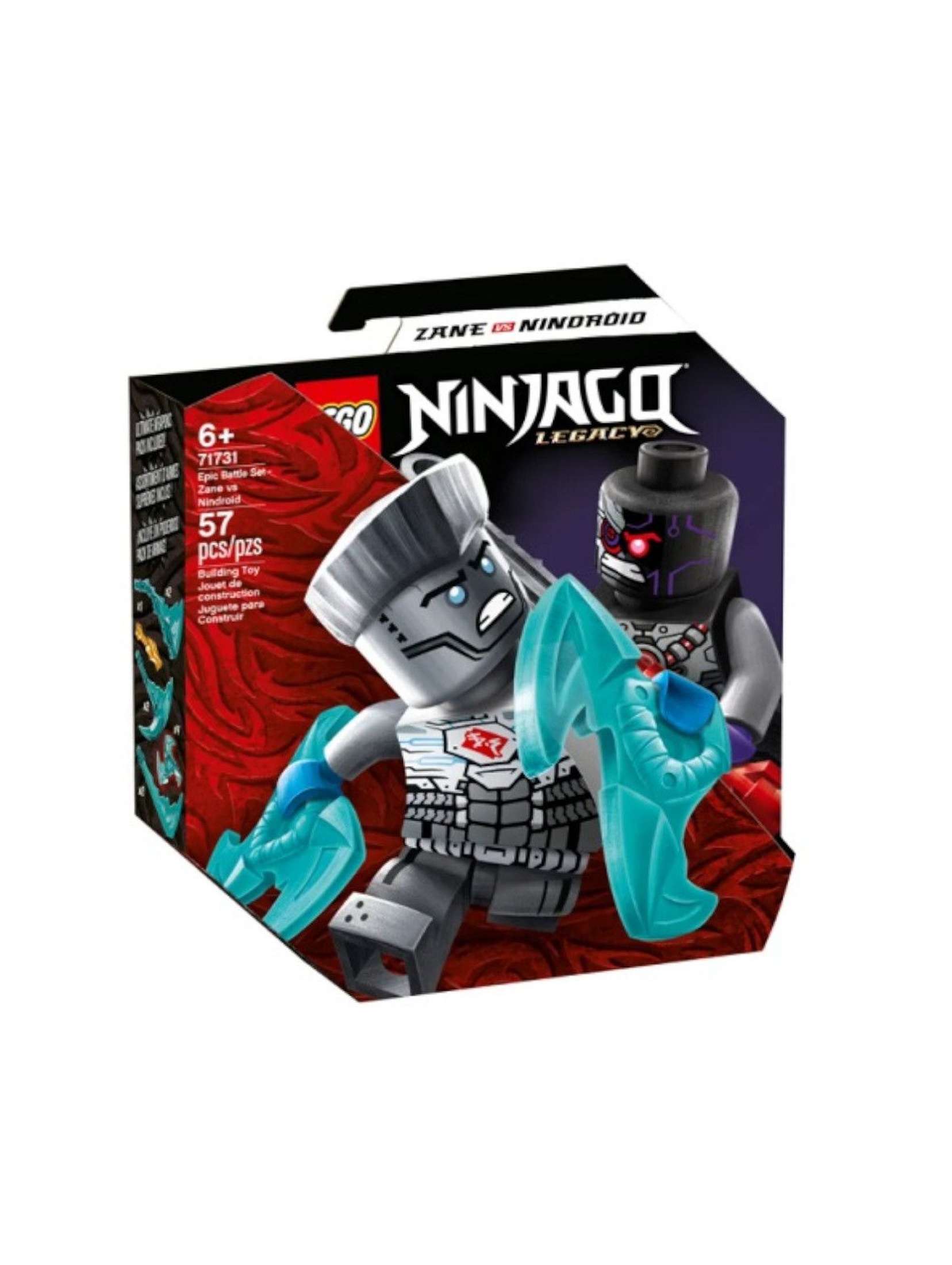 LEGO Ninjago - Epicki zestaw bojowy - Zane kontra Nindroid - 57 el