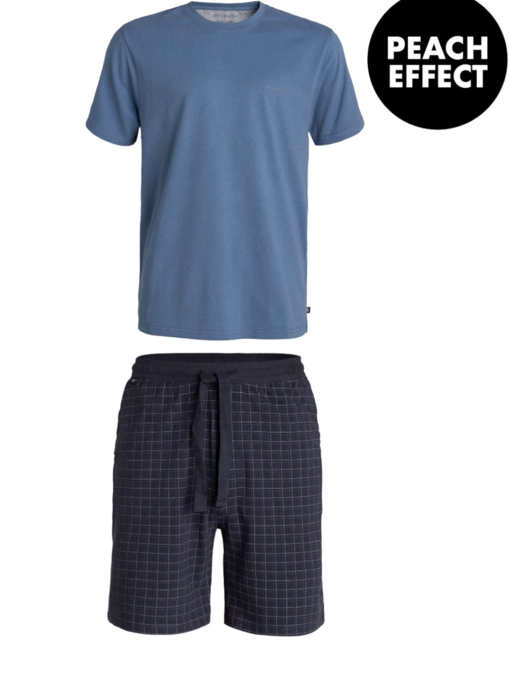 Piżama męska szorty + t-shirt Atlantic