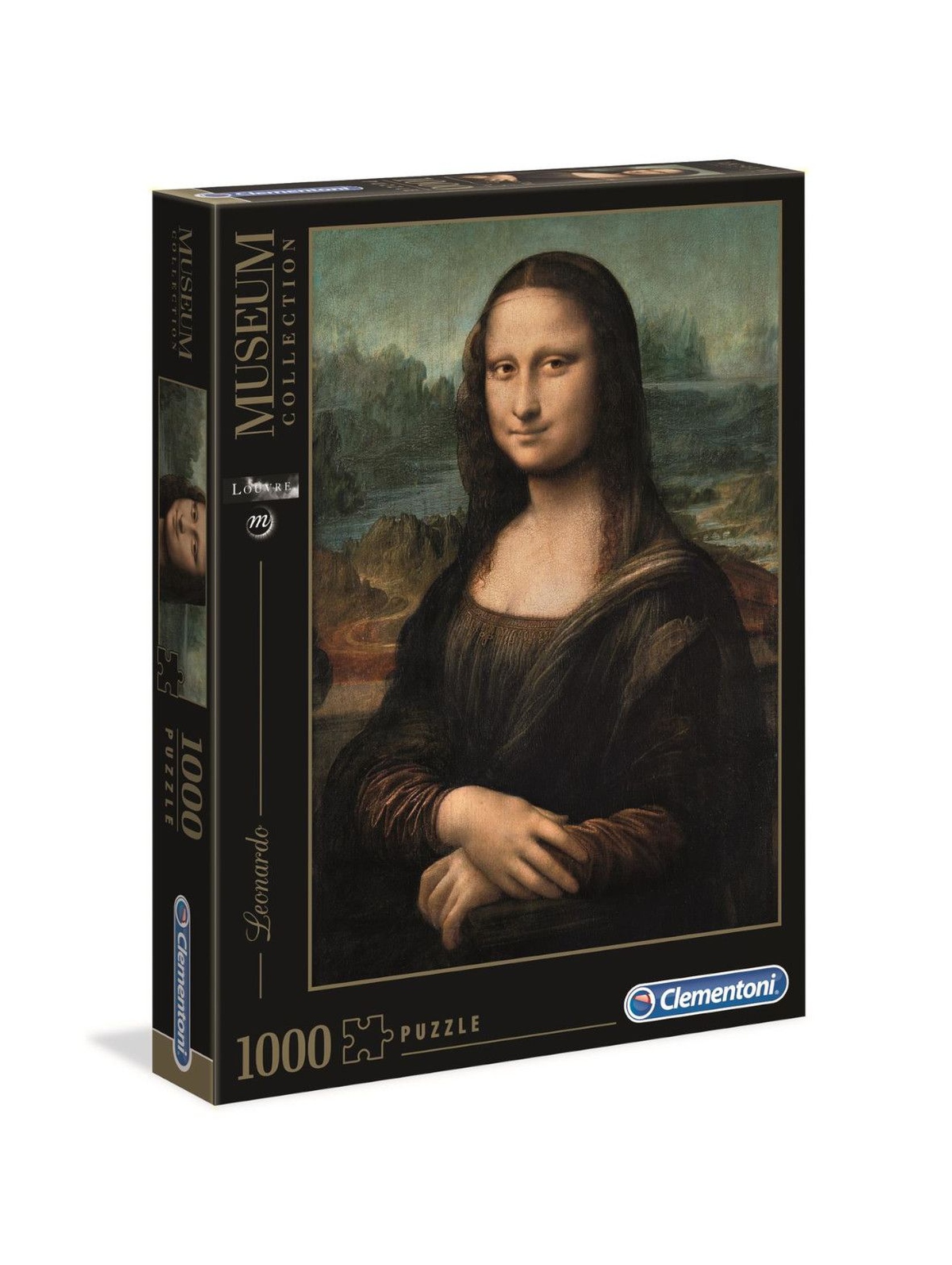 Puzzle Clementoni Museum Leonardo Mona Liza - 1000 elementów