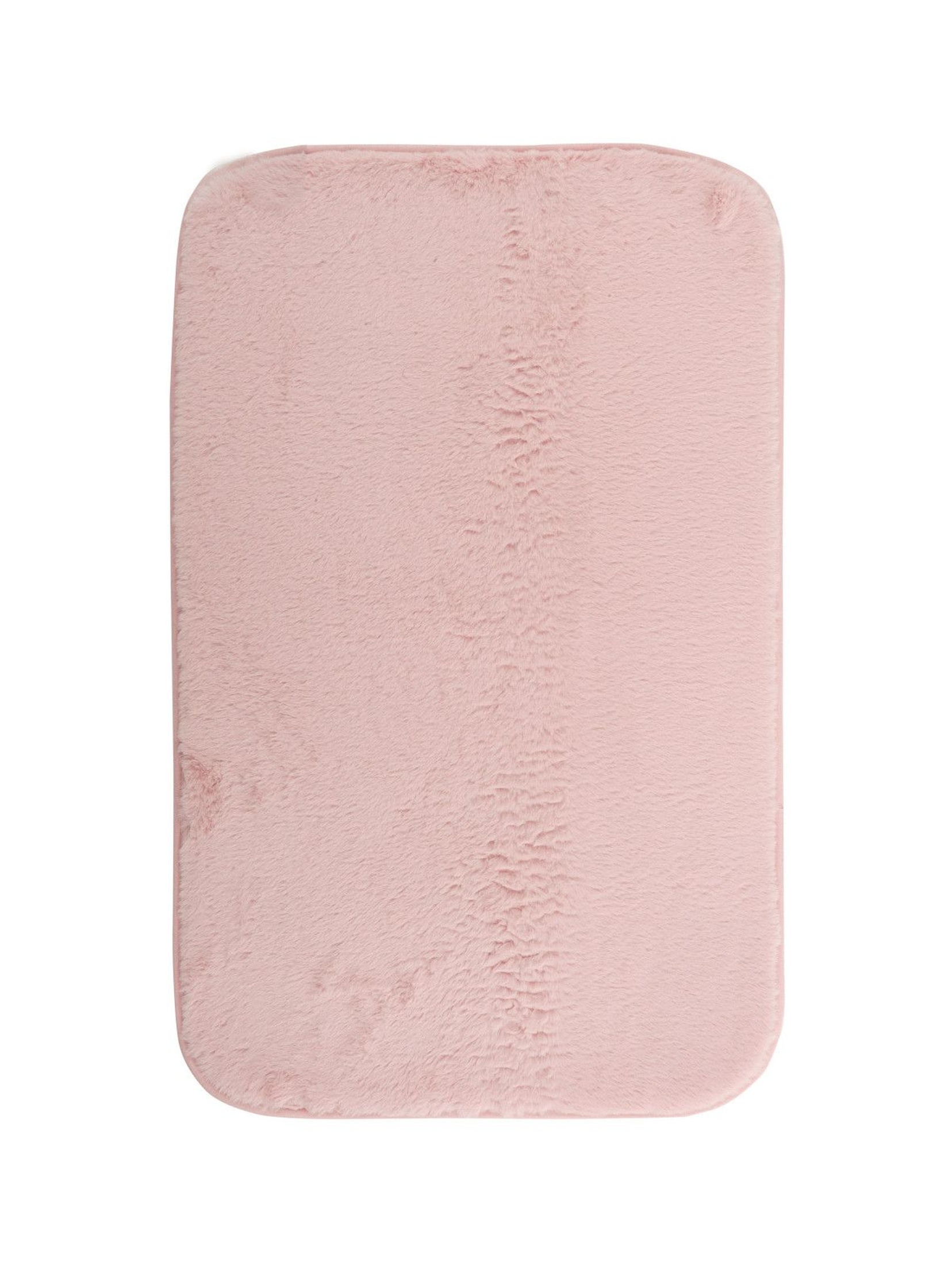 Różowy dywanik  łazienkowy Parmon 50x80 cm