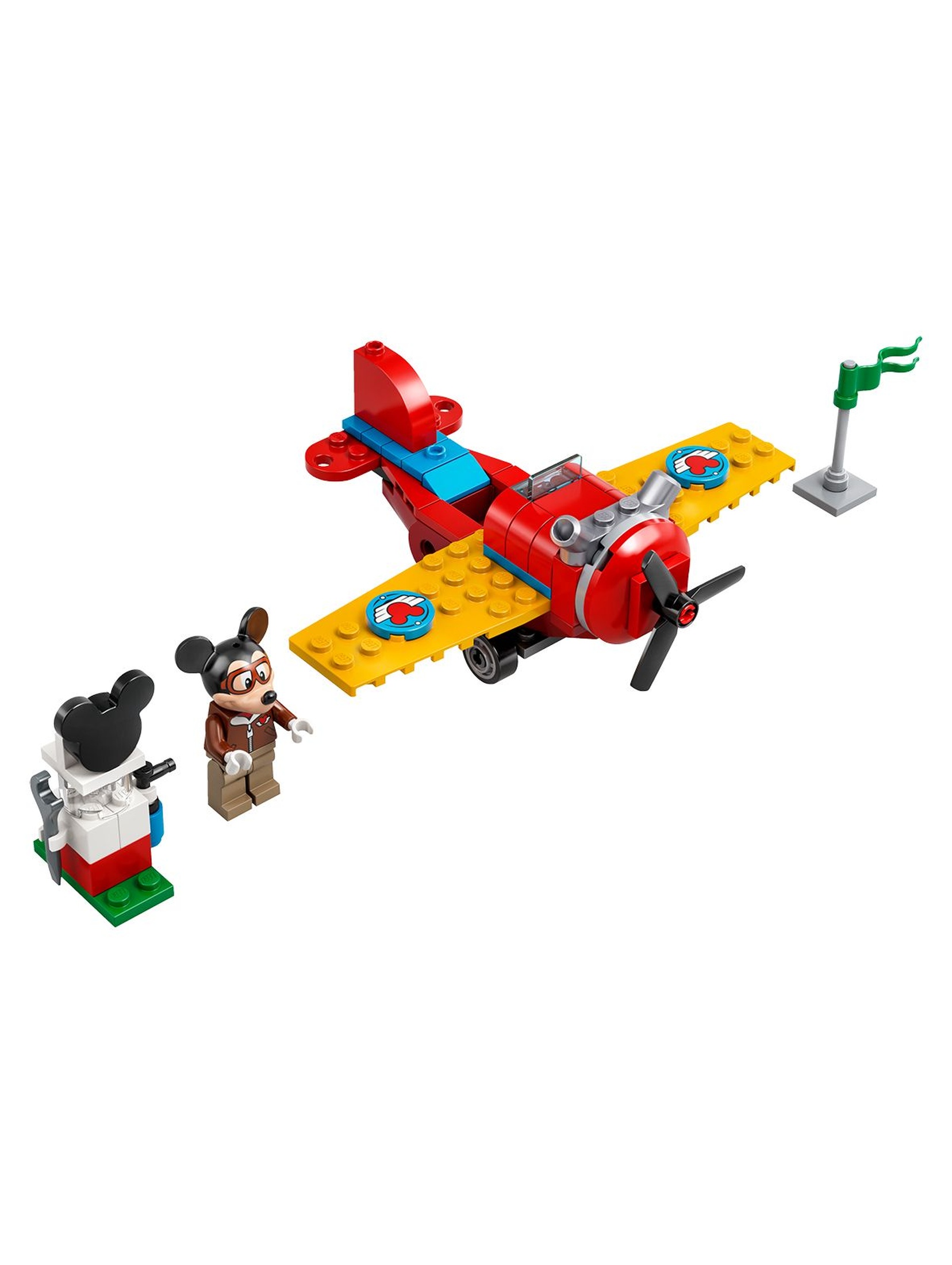 LEGO® ǀ Disney Mickey and Friends Samolot śmigłowy Myszki Miki  - 59 elementów, wiek 4+