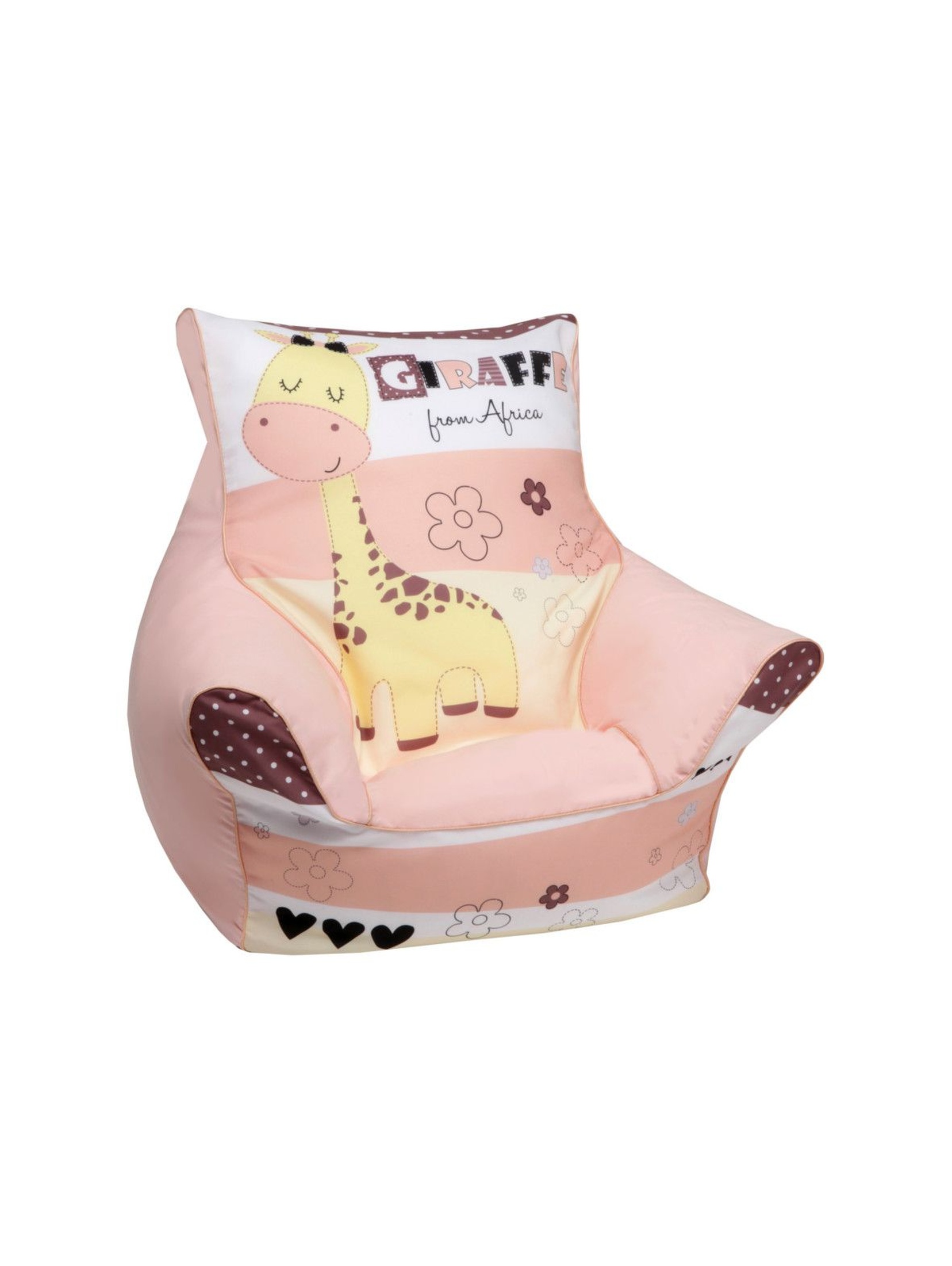 Fotelik dla dziecka z granulatem Żyrafa 1-4 lata