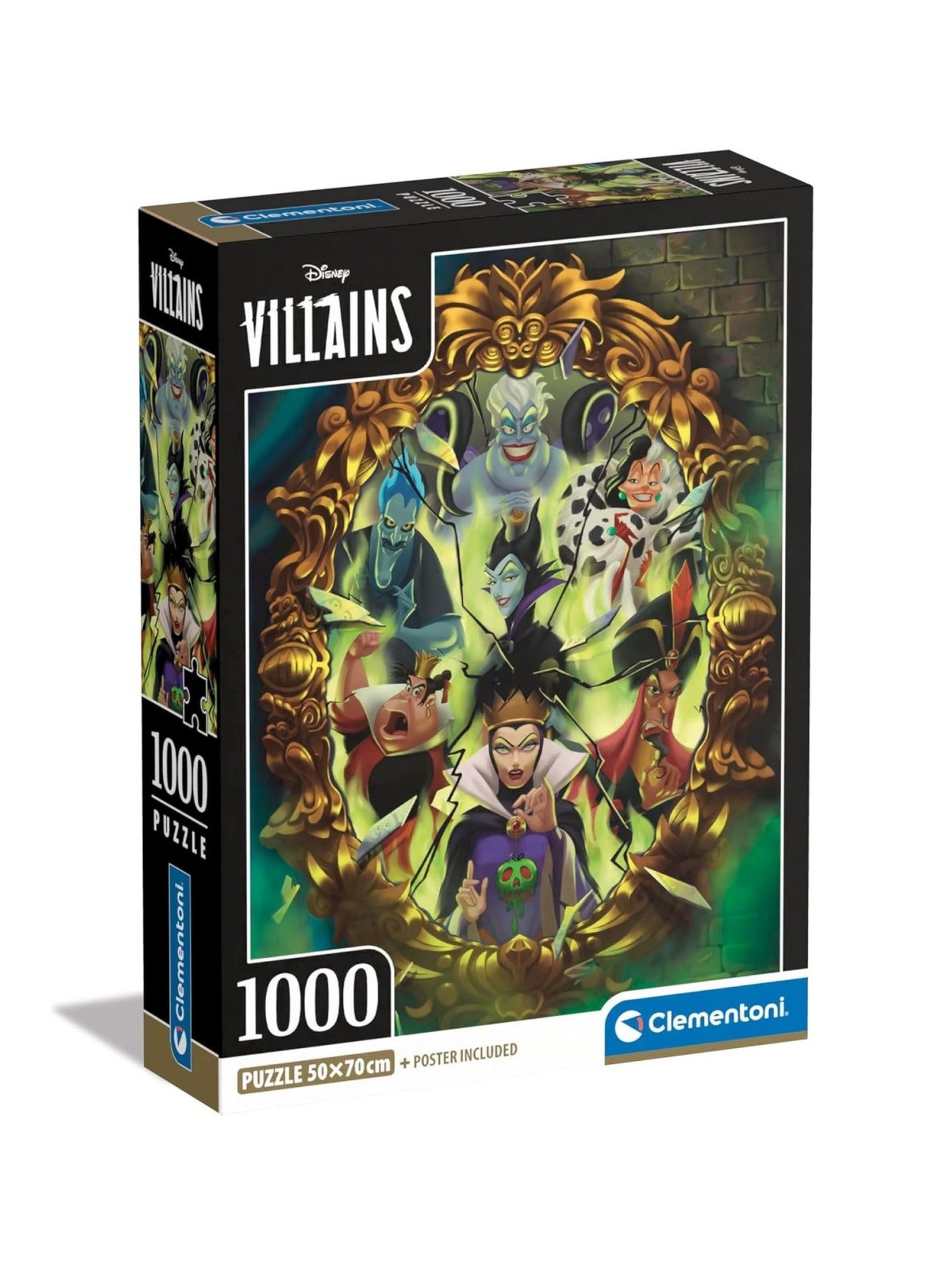 Puzzle 1000 elementów Compact Disney Villains