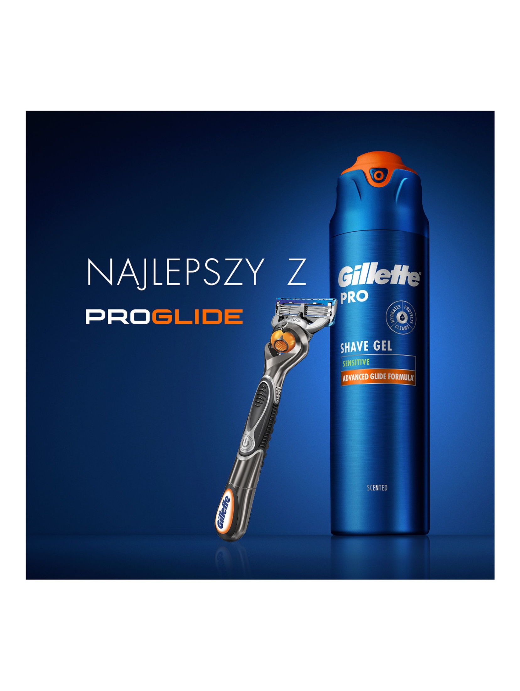 Gillette Pro Żel do golenia 200ml