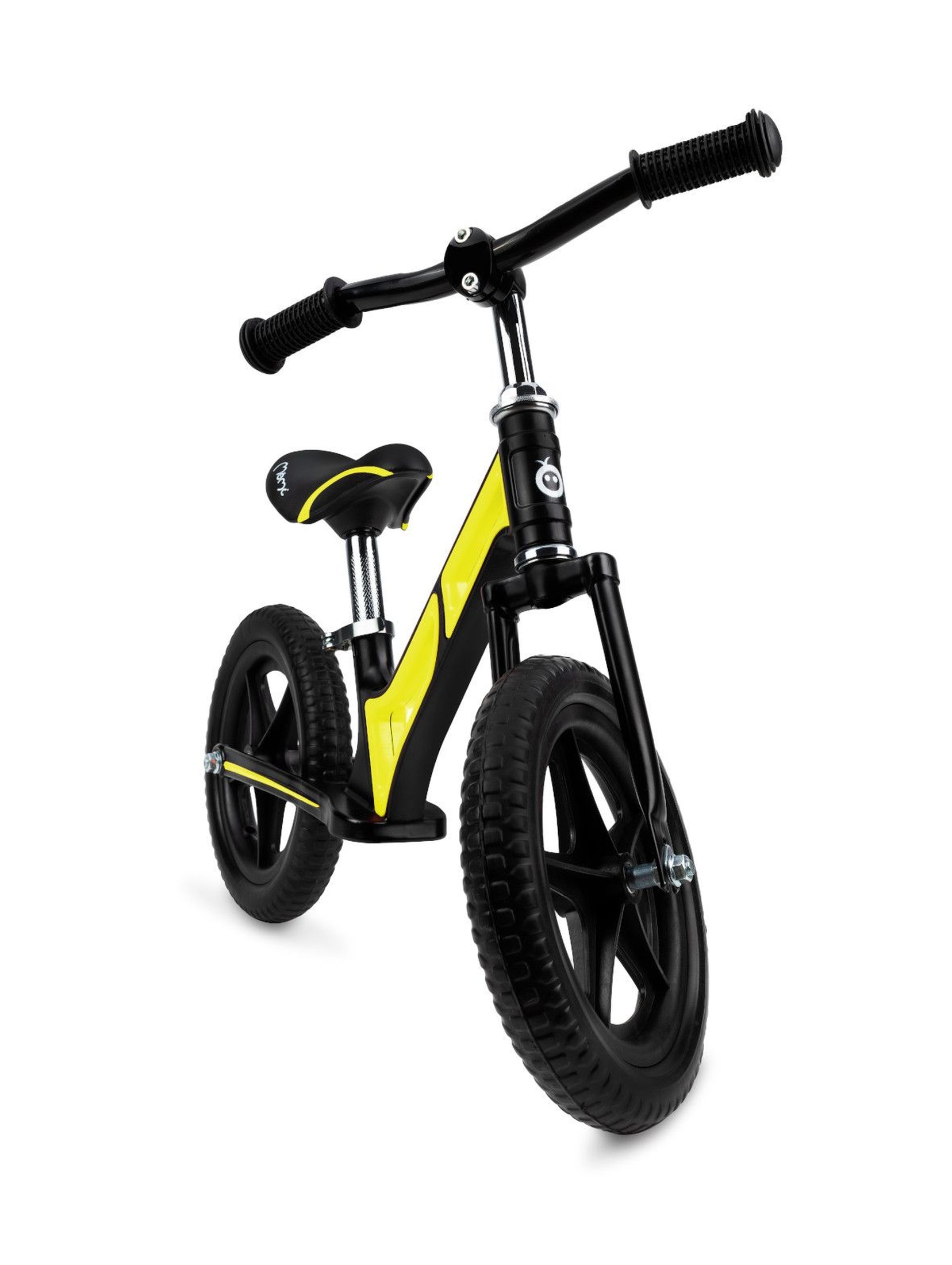 MoMi MOOV superlekki magnezowy rowerek biegowy limonkowy