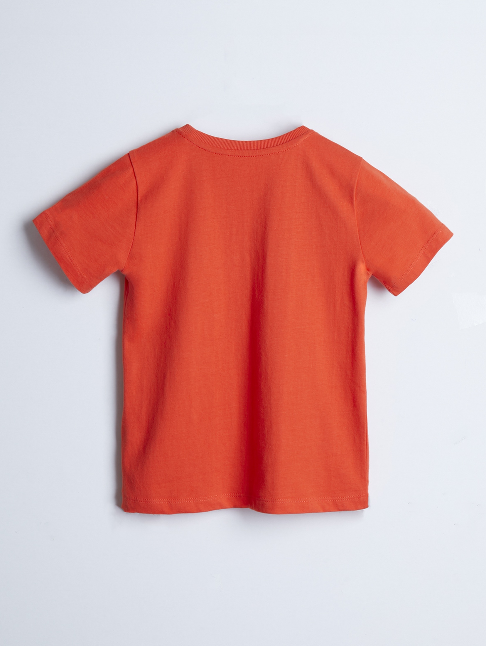 Pomarańczowy bawełniany t-shirt dla dziecka - unisex - Limited Edition
