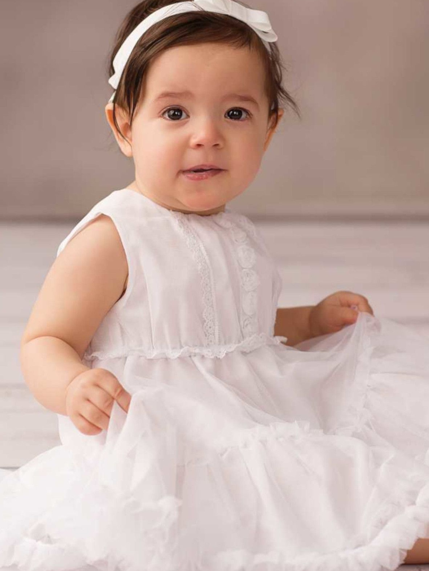 Sukienka niemowlęca do chrztu- Chantal