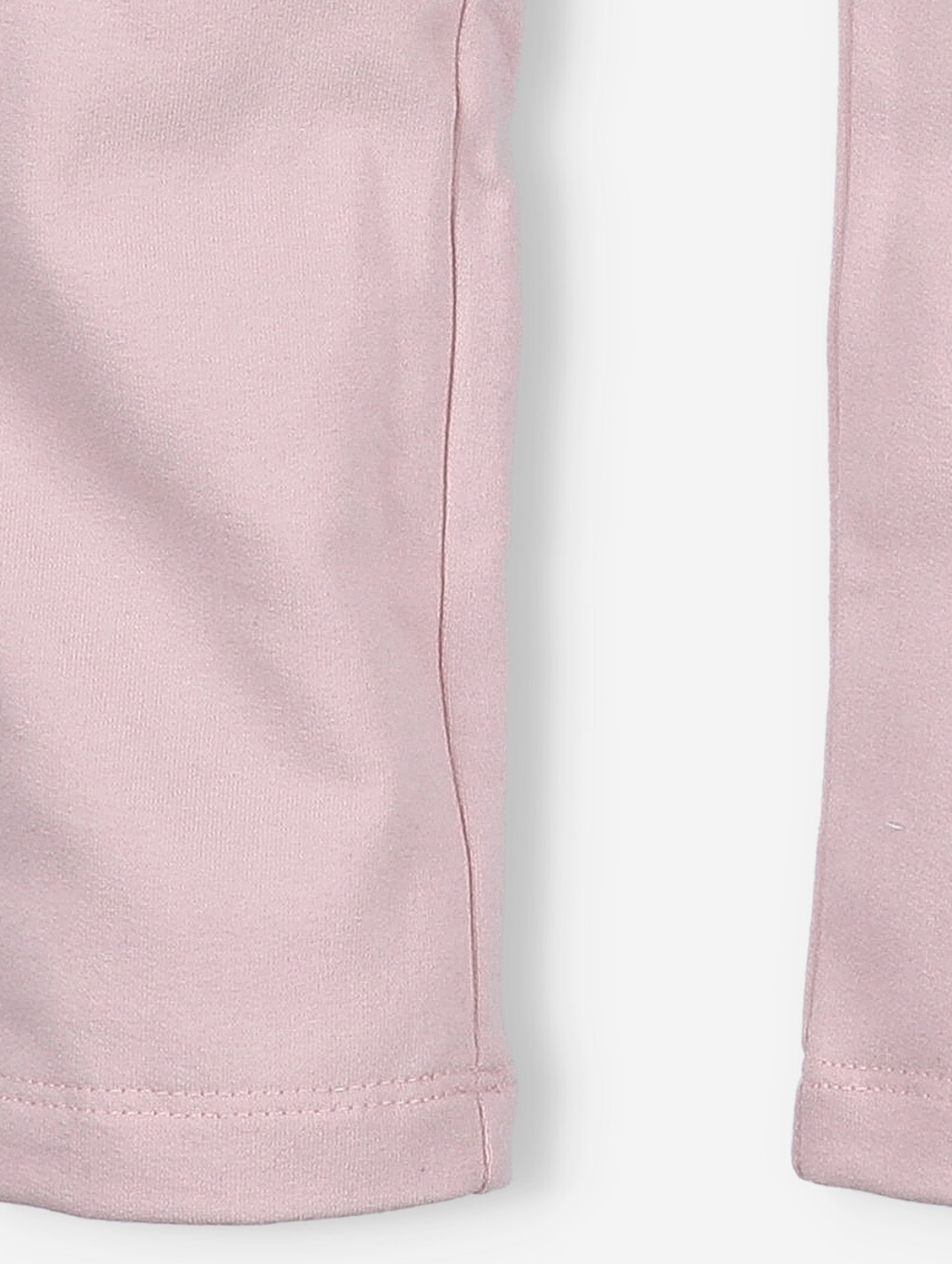 I Love Colors klasyczne spodnie dresowe dla dziewczynki- pudrowy róż