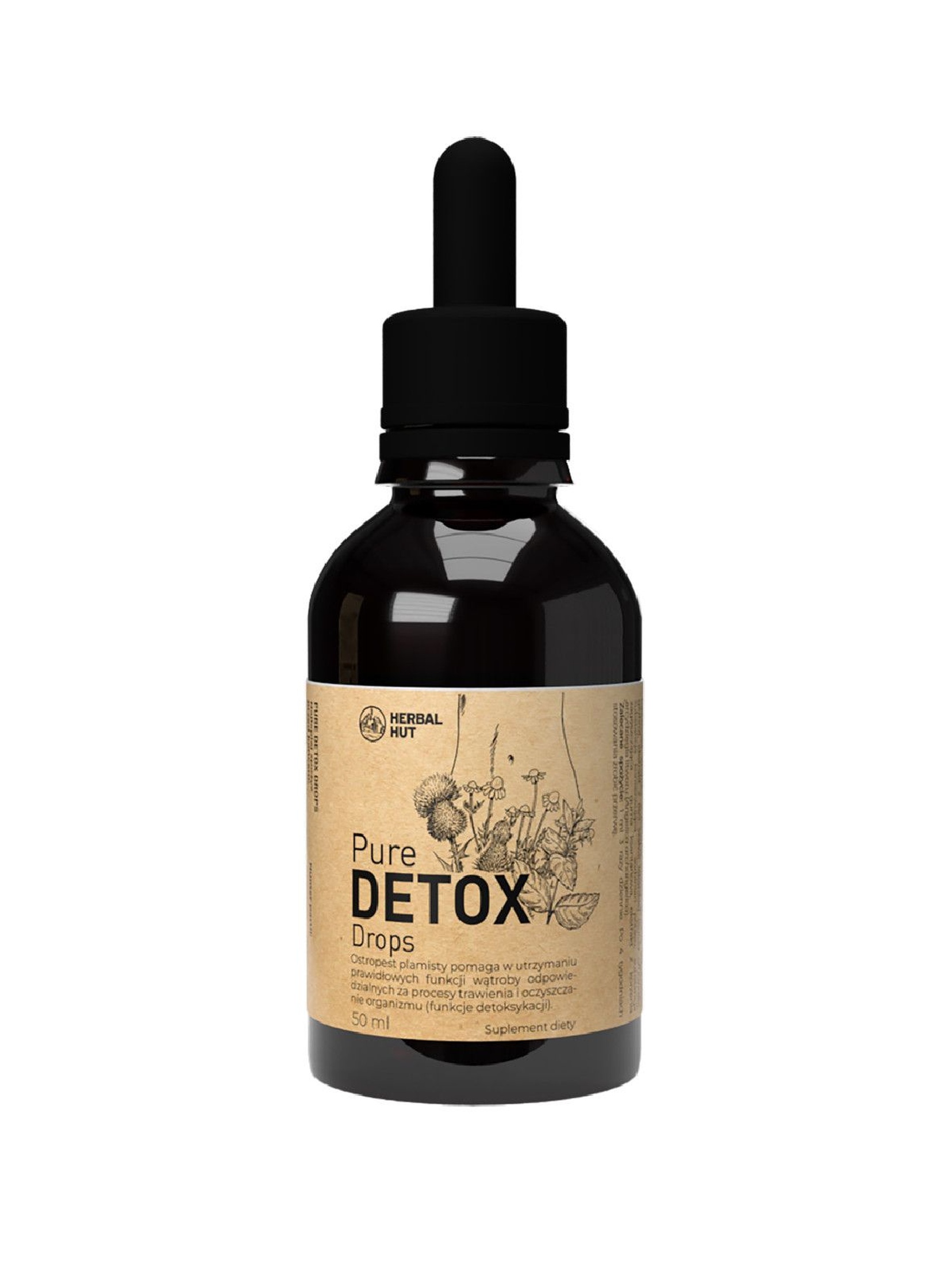 Pure Detox na trawienie w kroplach 50 ml