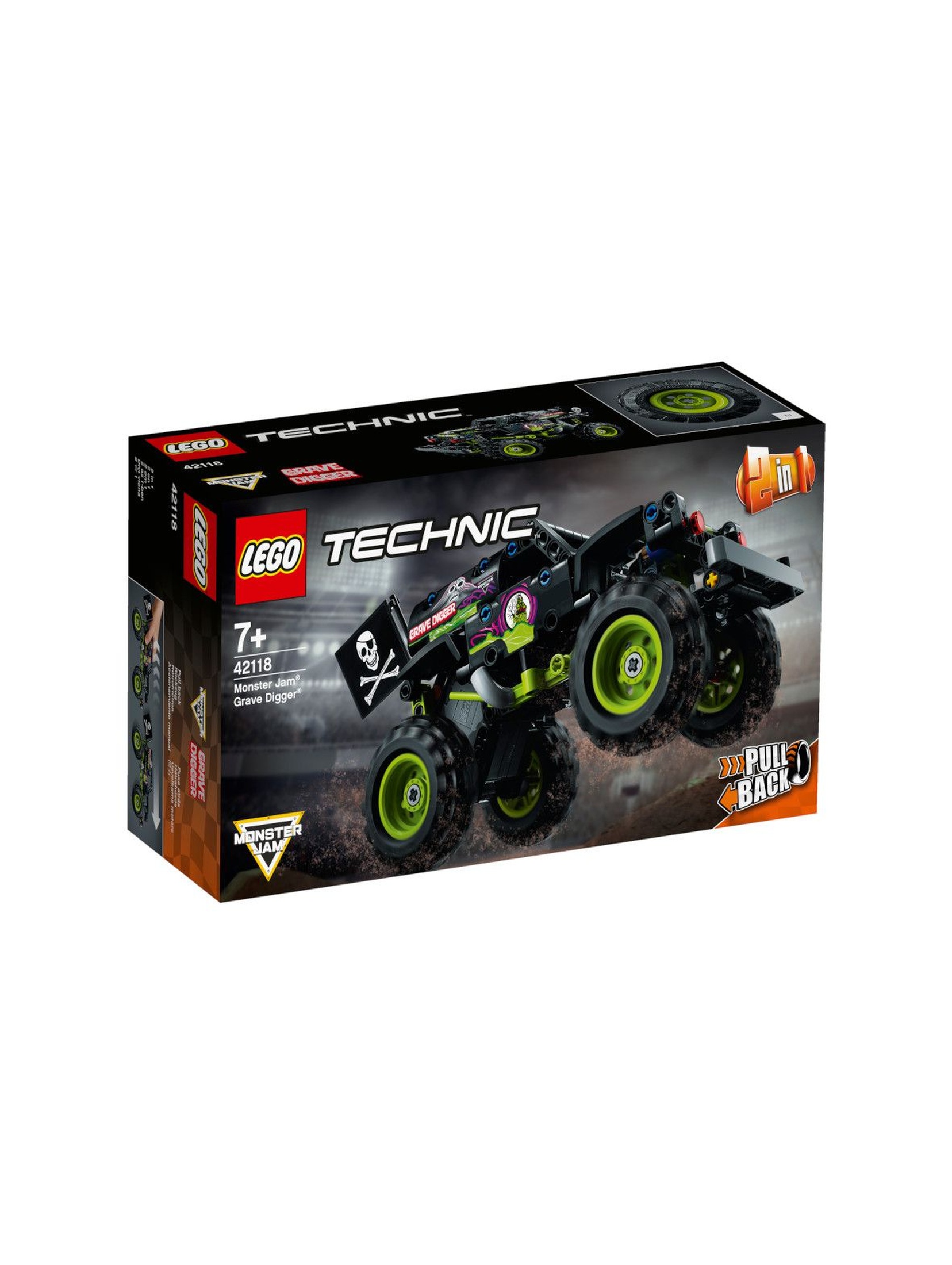LEGO Technic 42118 - Monster Jam Grave Digger - 212 el