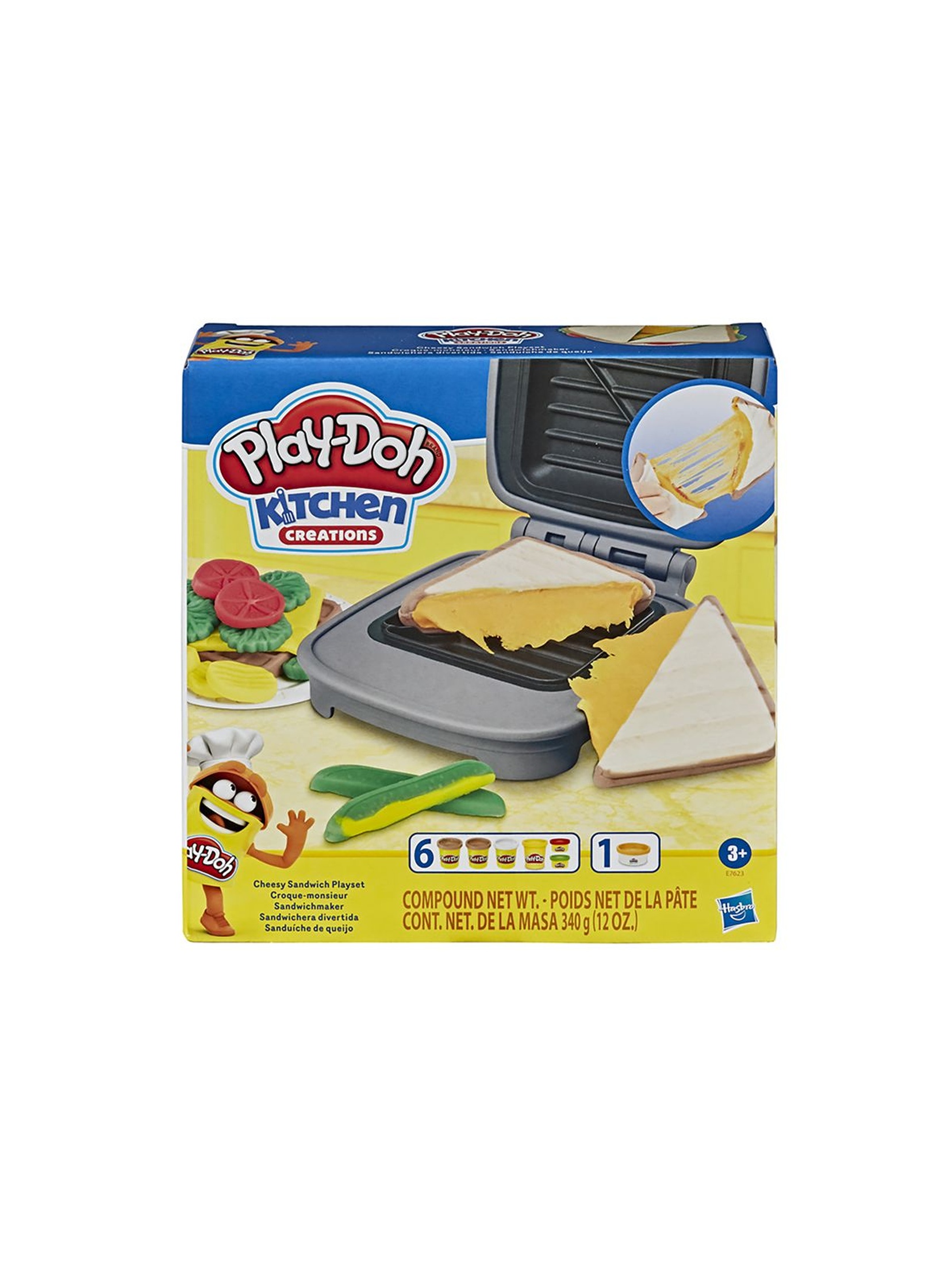 Play-doh tosty z ciągnącym serem wiek 3+