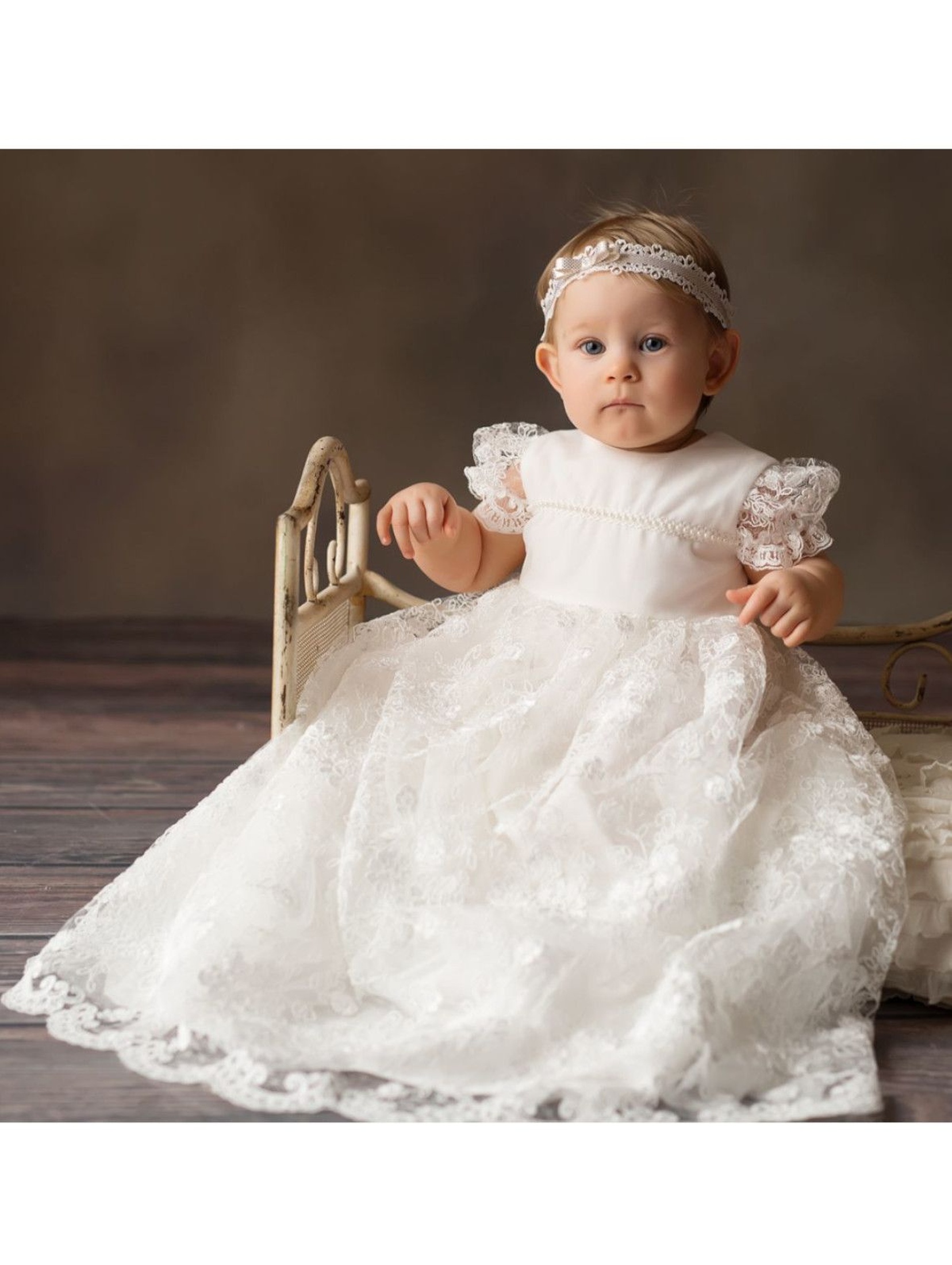 Sukienka niemowlęca do chrztu- Eryka