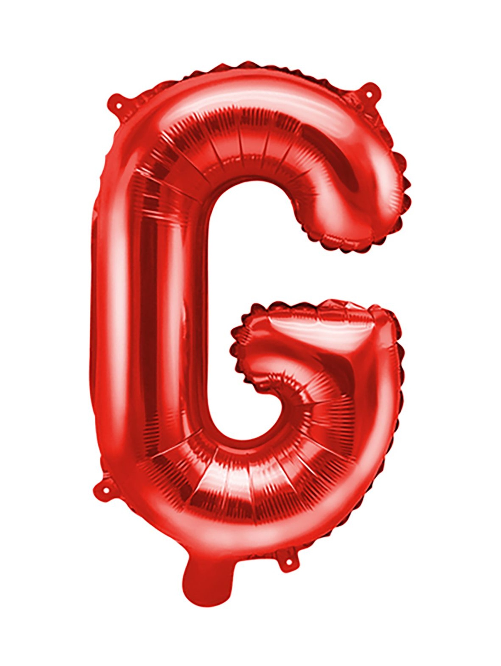 Balon foliowy Litera ''G''  35cm- czerwony
