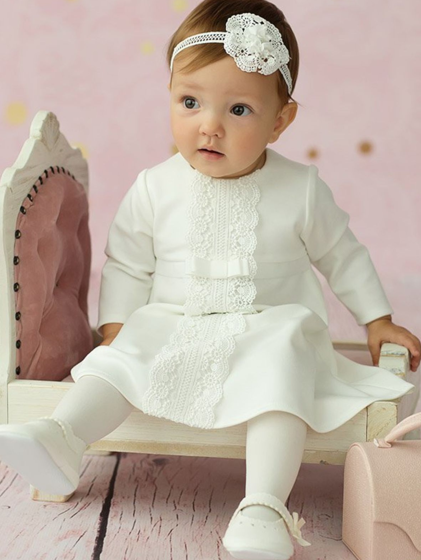 Sukienka niemowlęca na chrzest Zoja