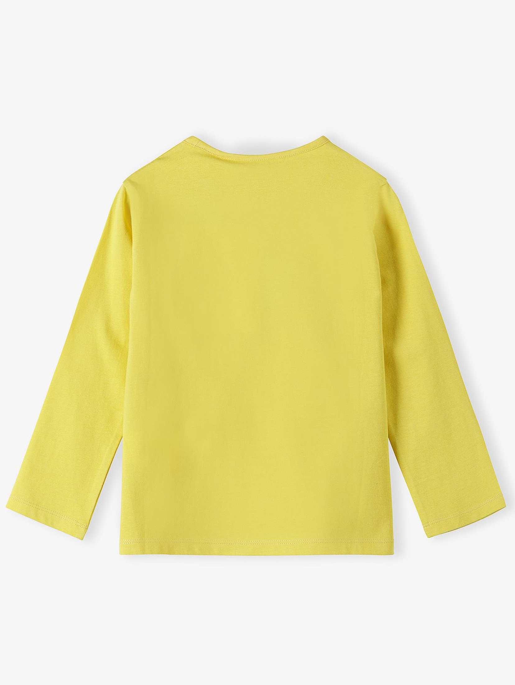 Bawełniana żółta bluzka z kokardkami