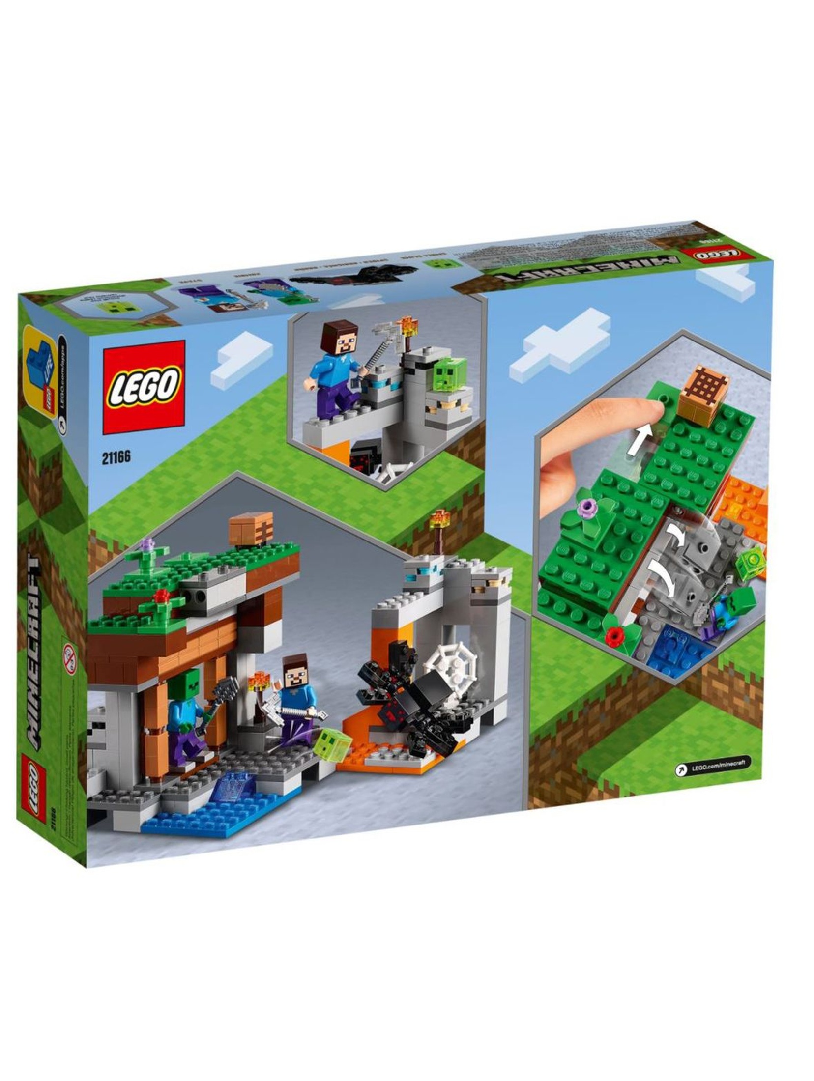 Lego Minecraft - Opuszczona kopalnia - 248 elementów wiek 8+