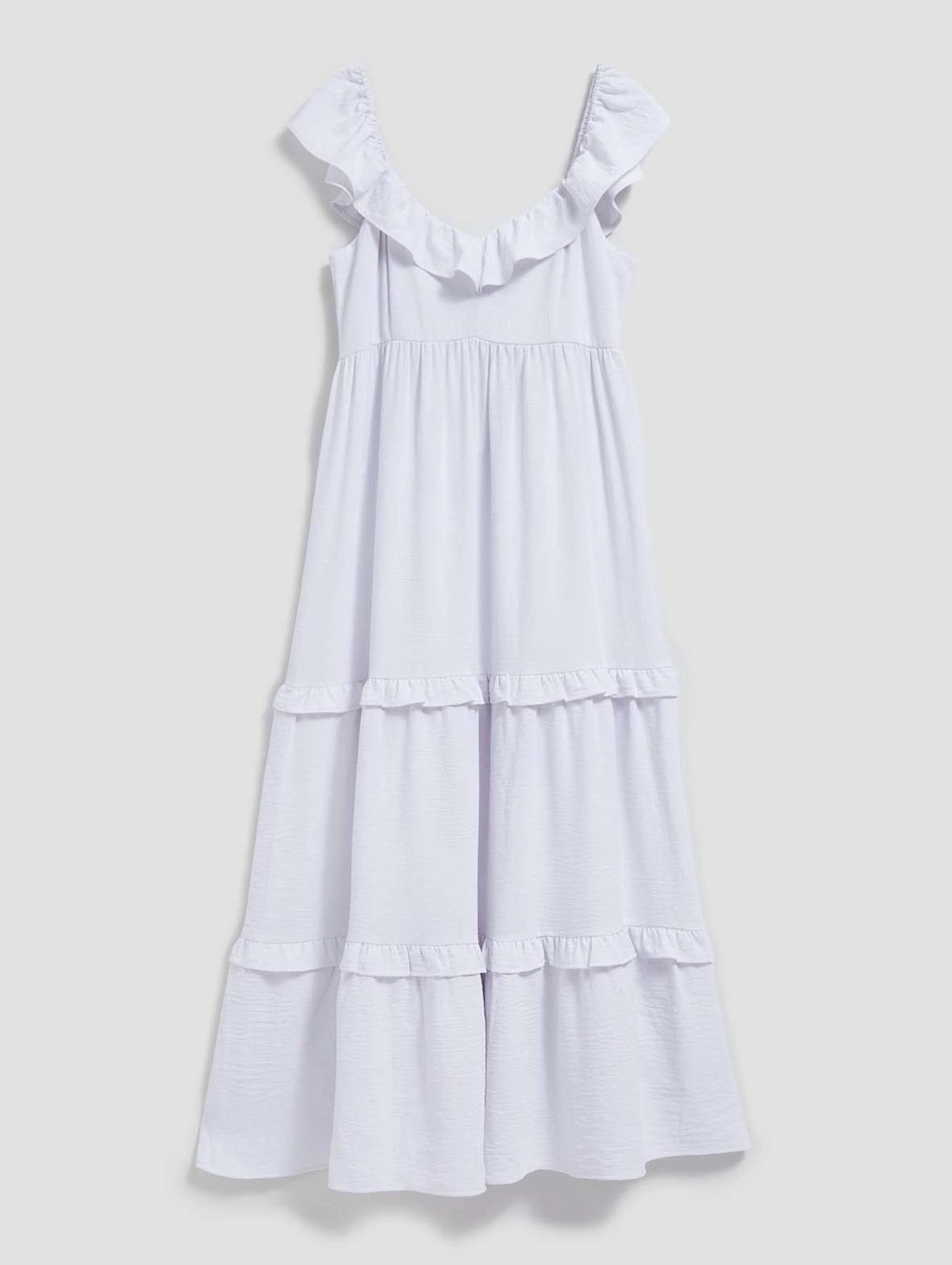 Sukienka maxi biała