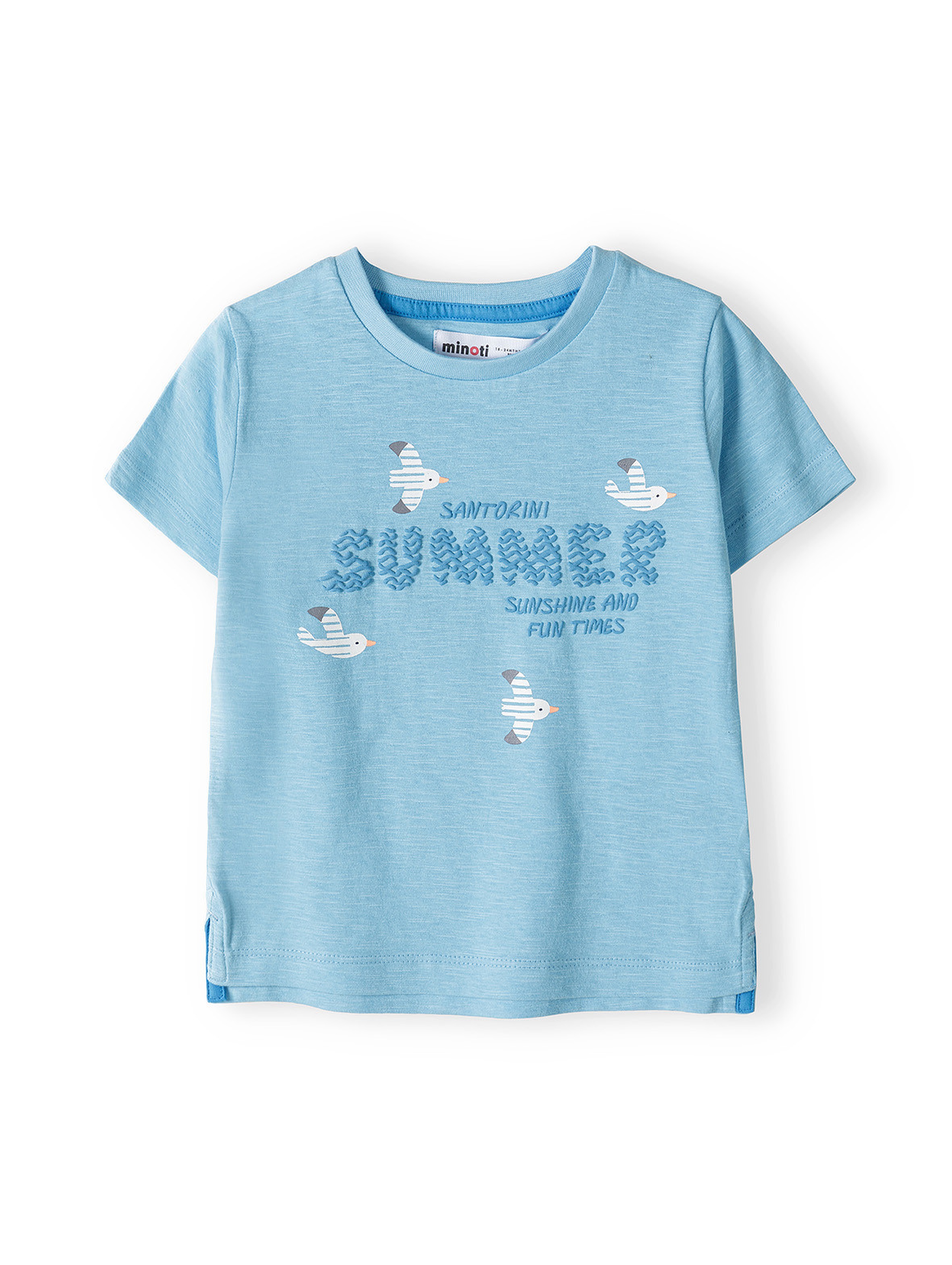 Komplet niemowlęcy - t-shirt bawełniany summer + szorty