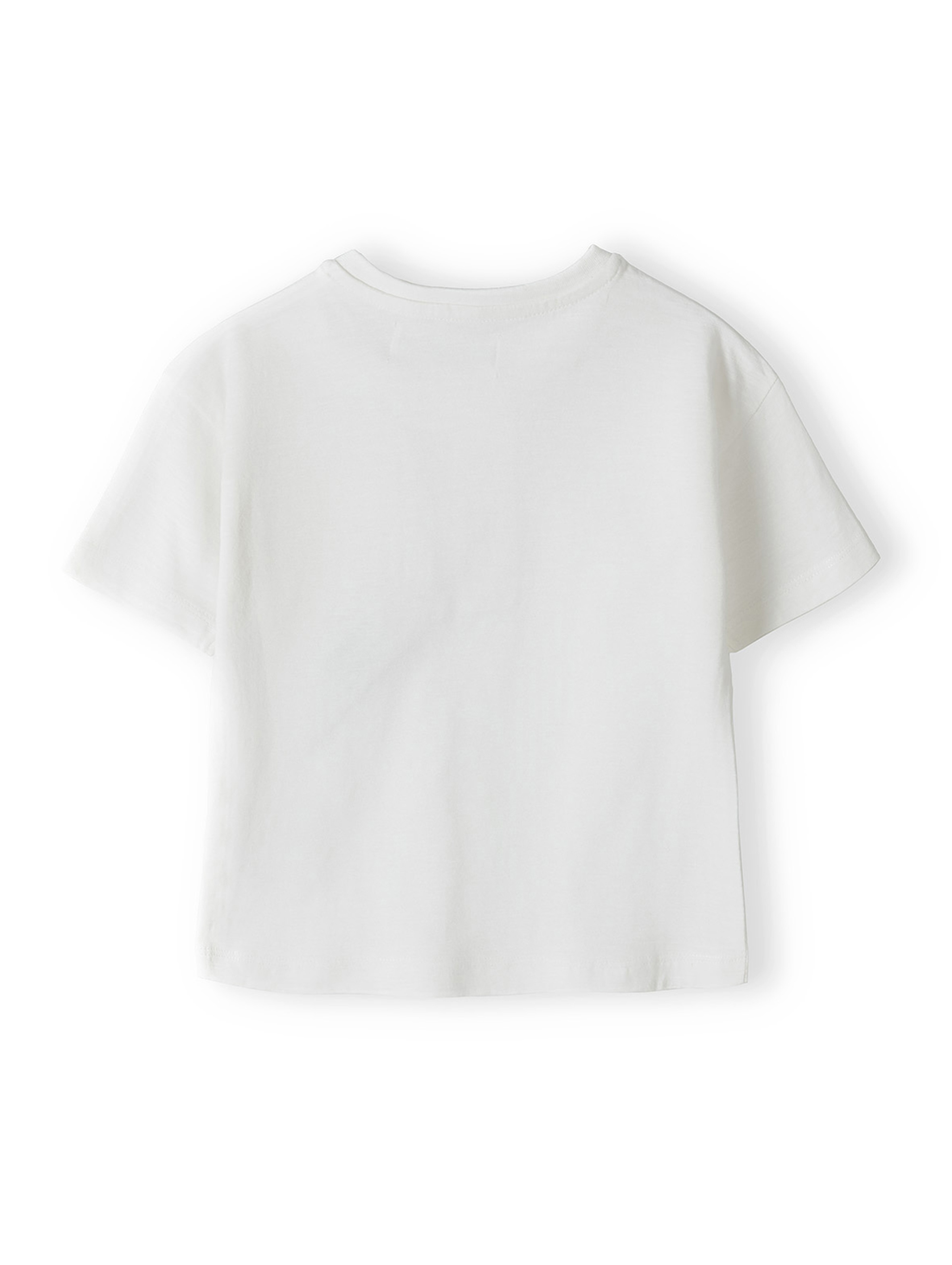 Komplet niemowlęcy- biały t-shirt z bawełny + spodnie dresowe