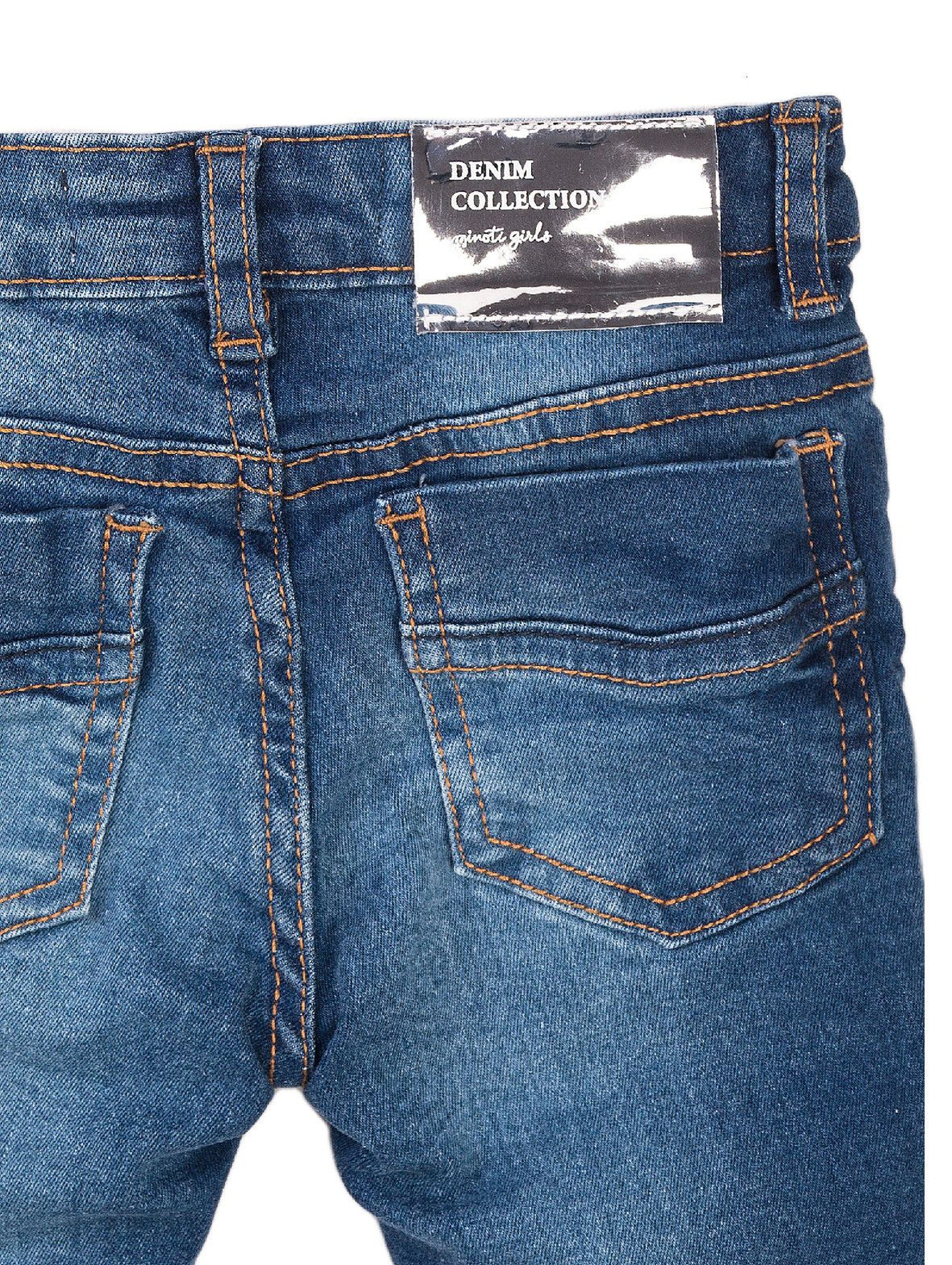 Spodnie dziewczęce jeansowe- granatowe