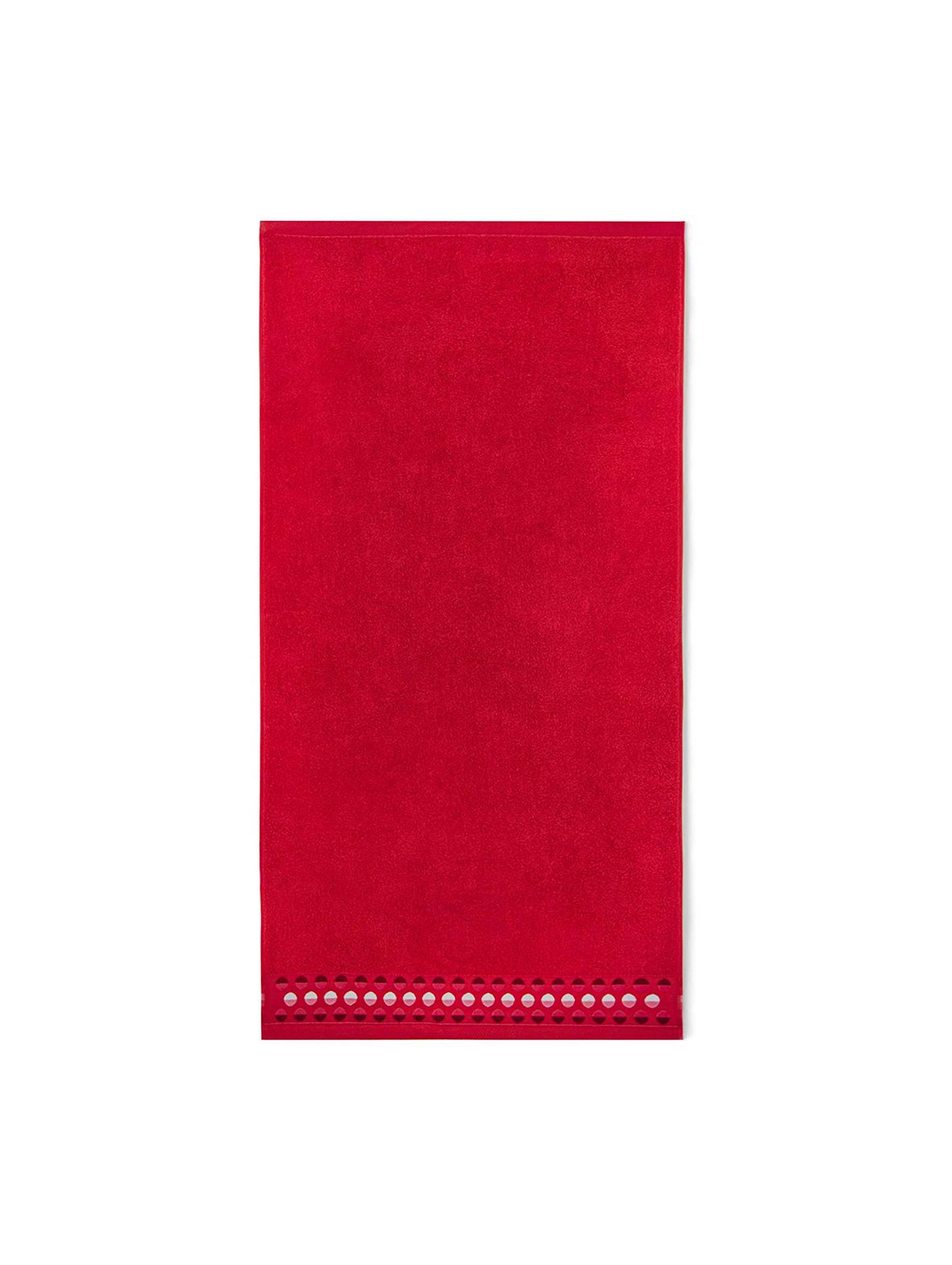 Ręcznik z bawełny egipskiej Zen papryka 70x140cm