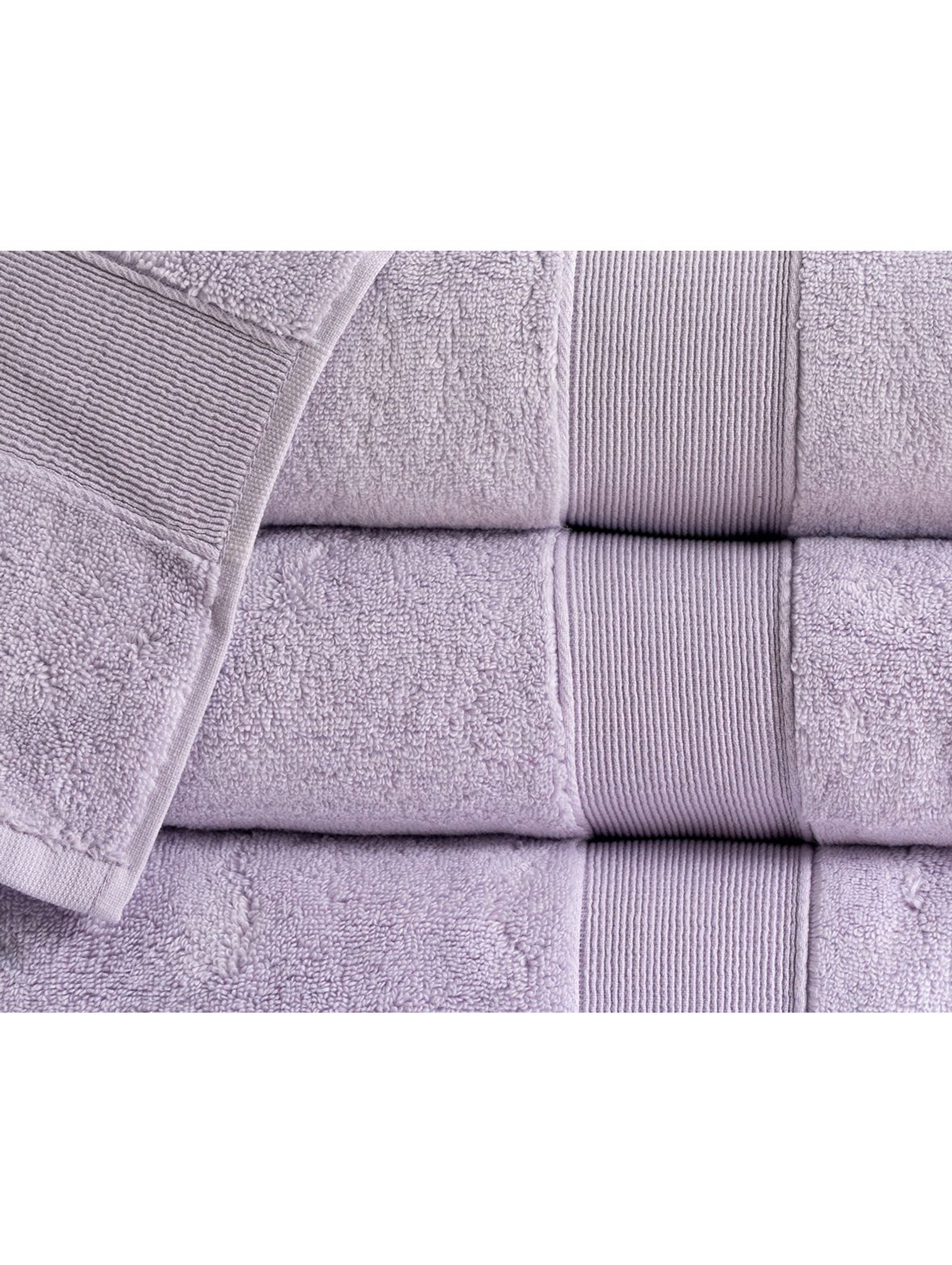 Bawełniany ręcznik ROCCO - fioletowy 50x90cm