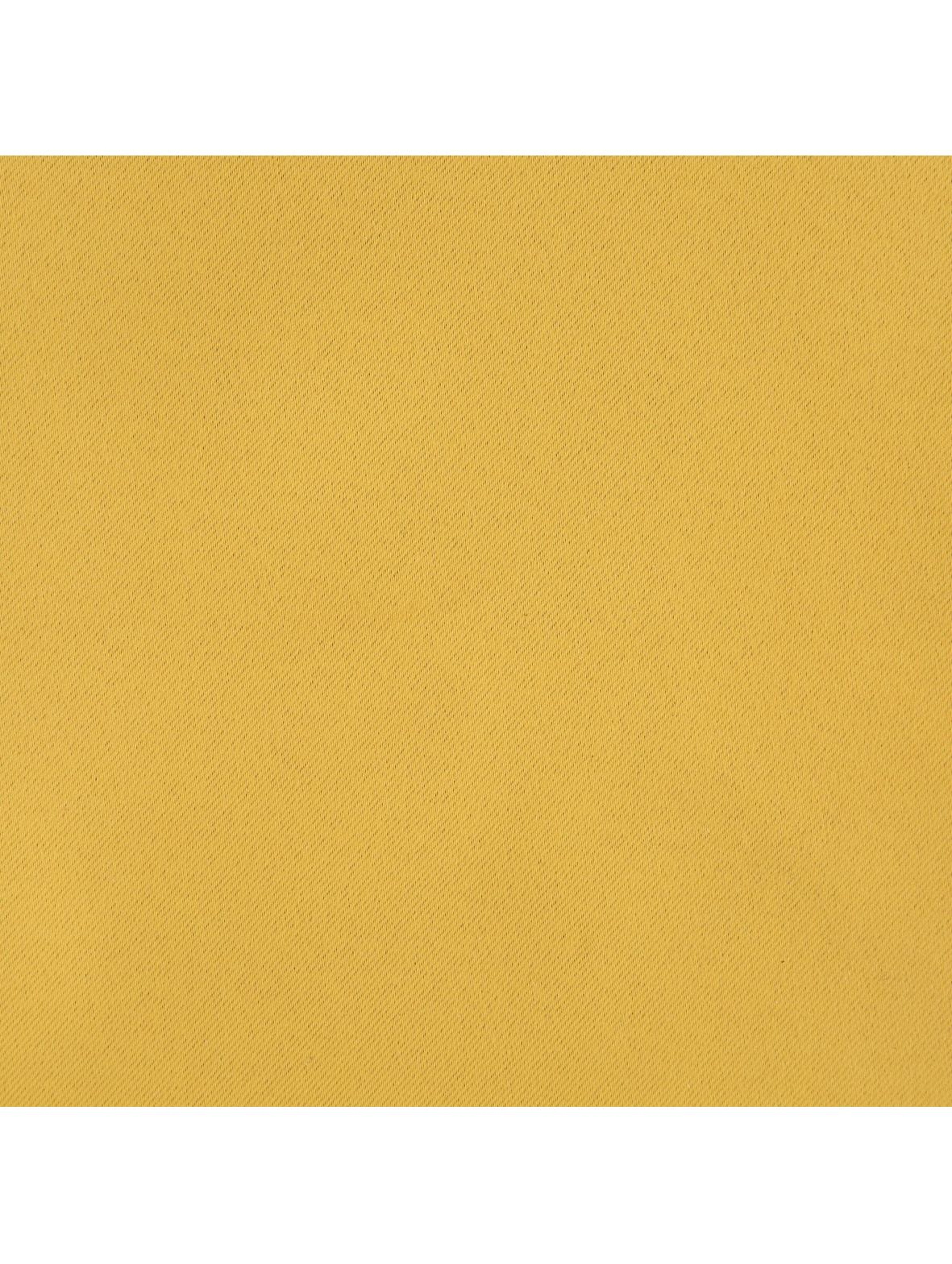 Zasłona jednokolorowa - musztardowa zaciemiająca - 135x270cm