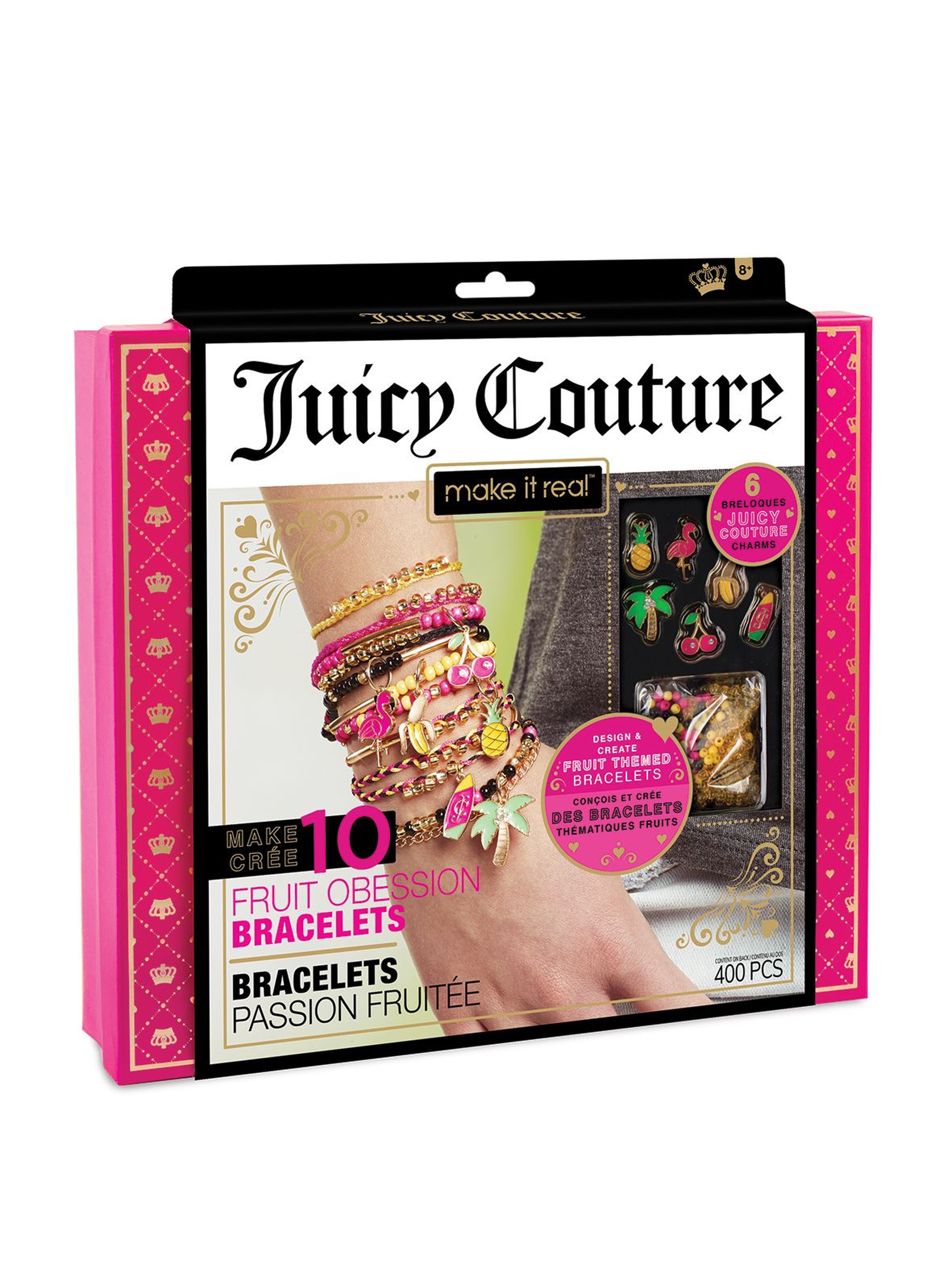Make it real - Zestaw do tworzenia bransoletek - Juicy Couture Fruit Obsessions