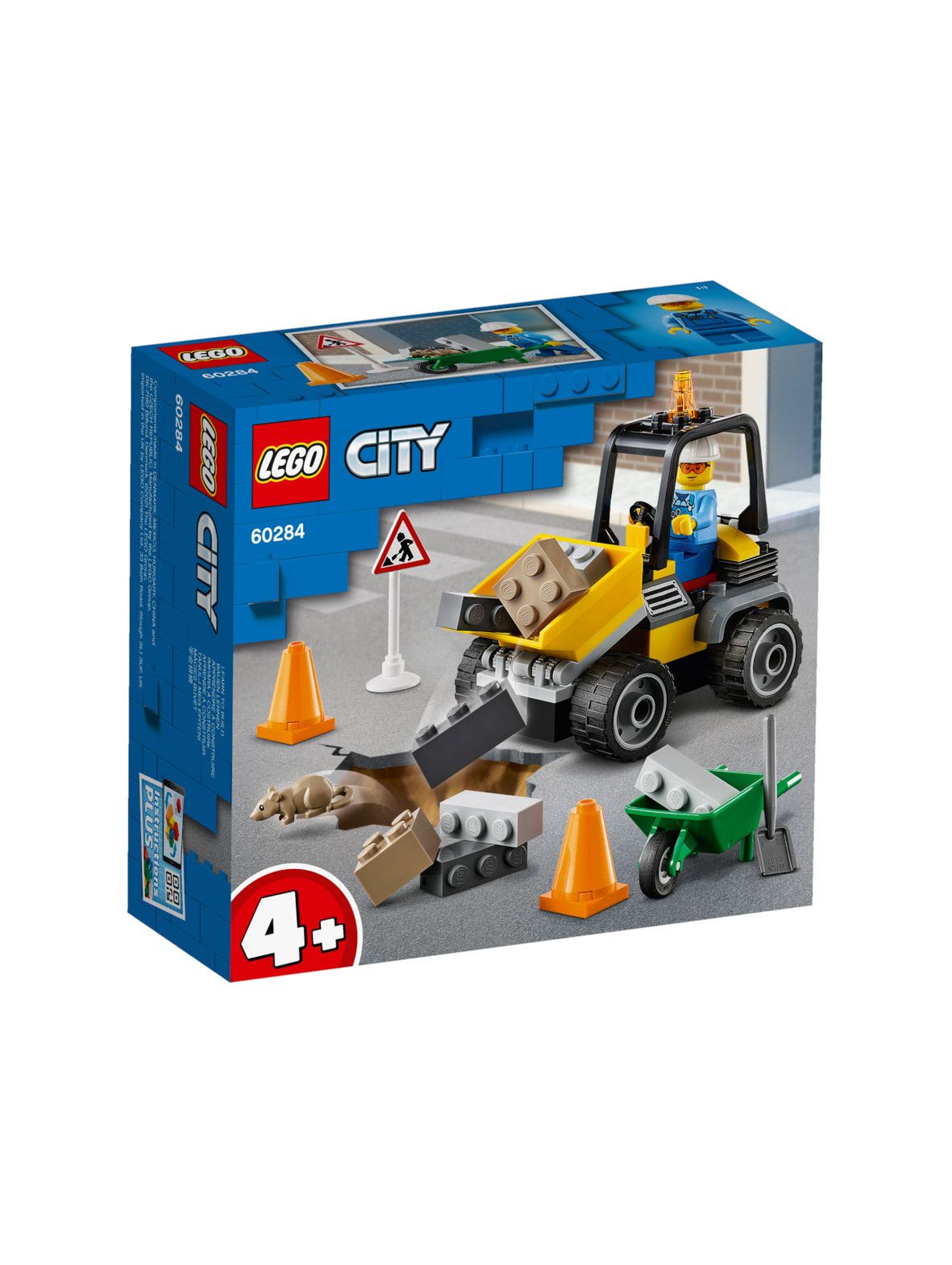 LEGO City - Pojazd do robót drogowych - 58 elementów