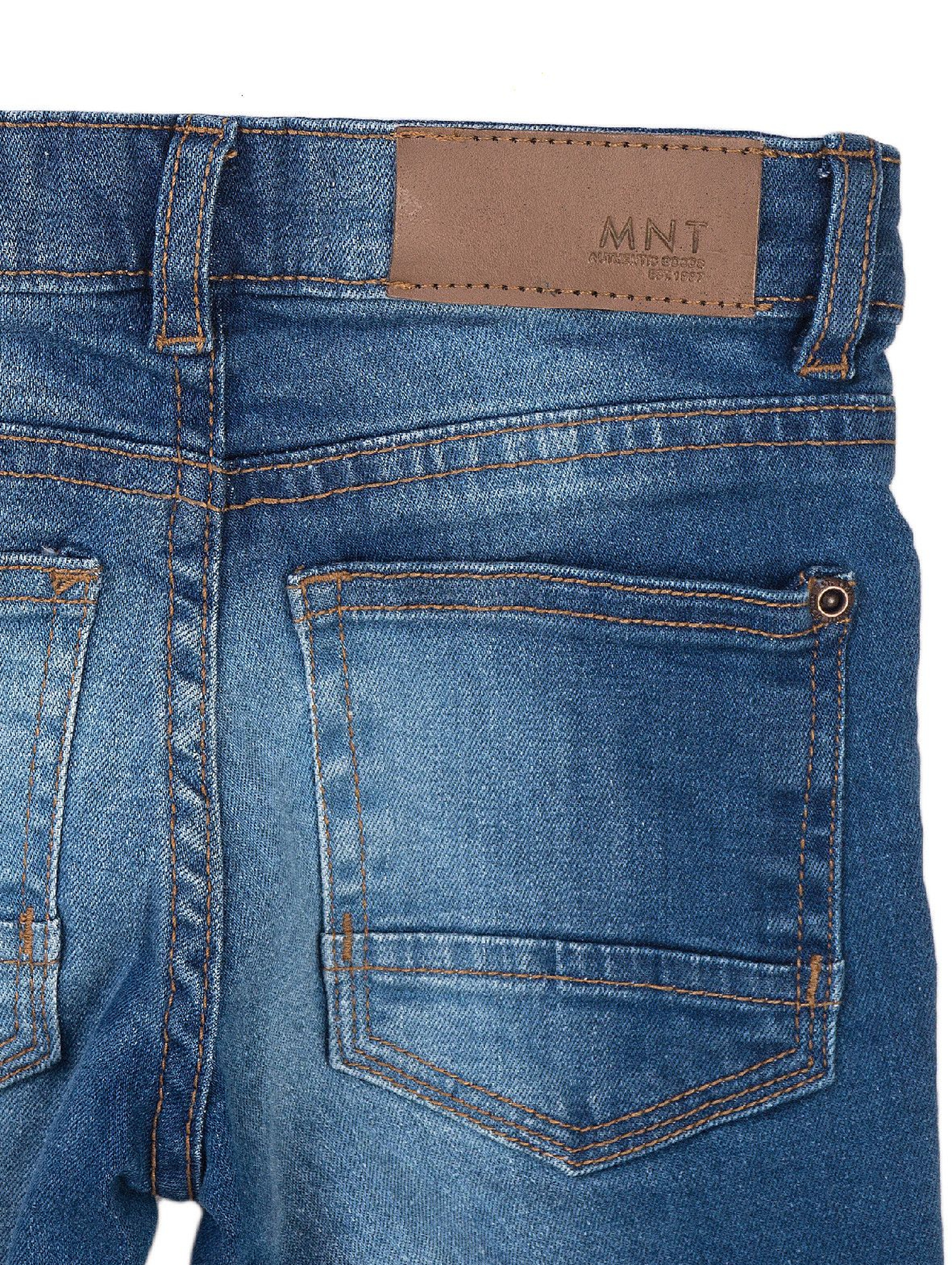 Spodnie chłopięce jeansowe - niebieskie