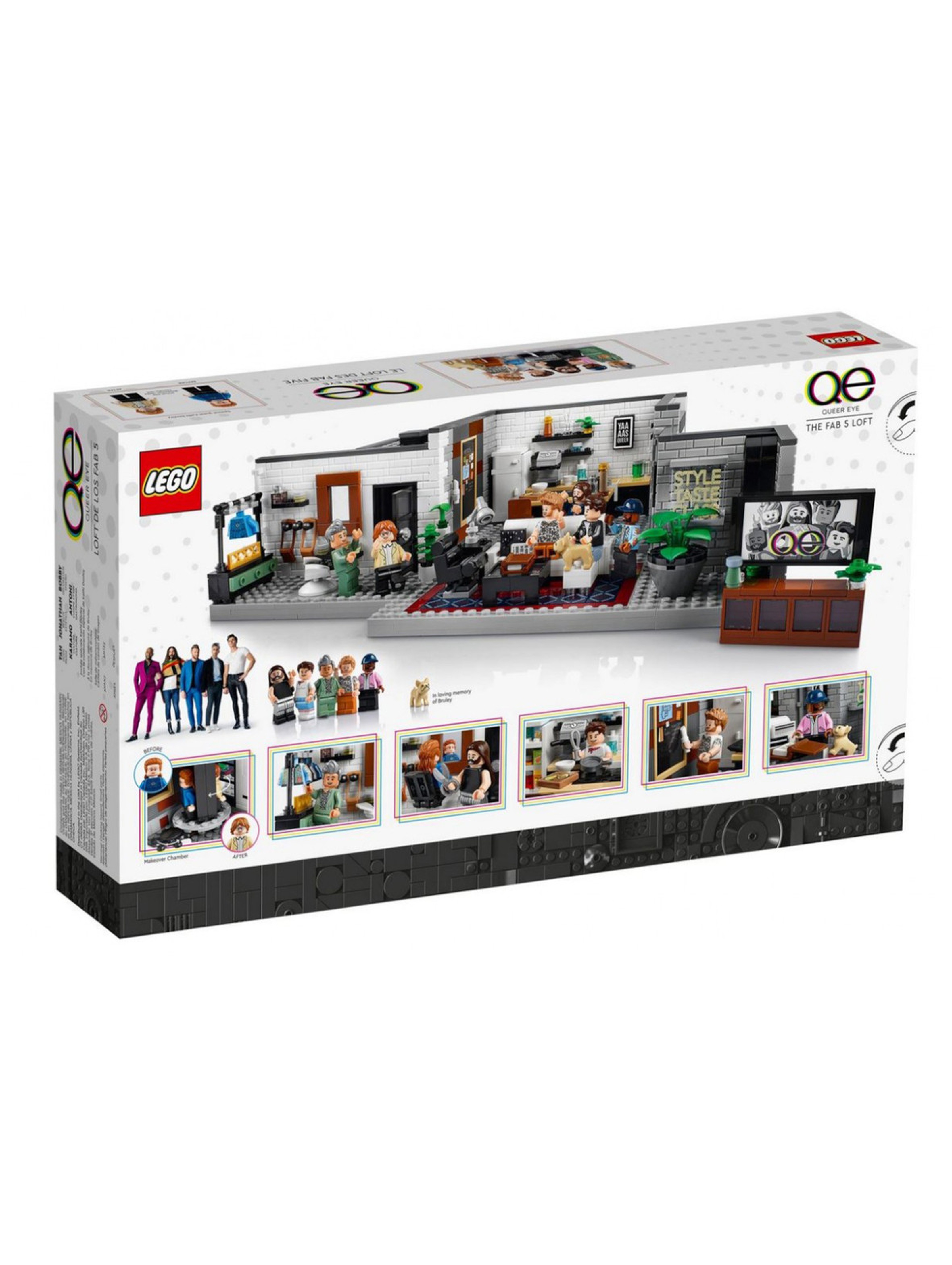 Klocki LEGO Creator Expert 10291 Queer Eye Mieszkanie - 974 elementy, wiek 18 +
