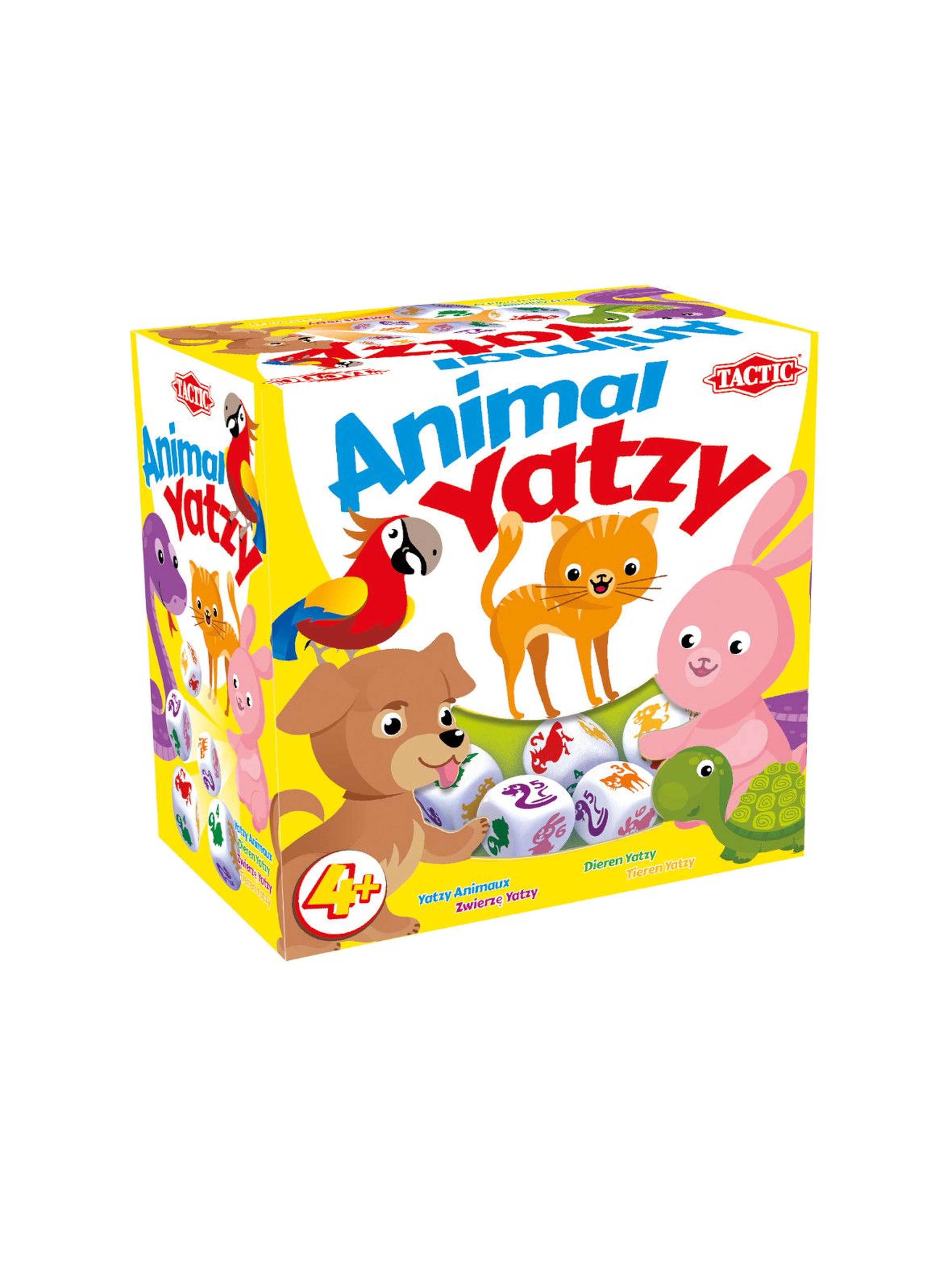 Gra w kości Yatzy ze zwierzątkami wiek 4+