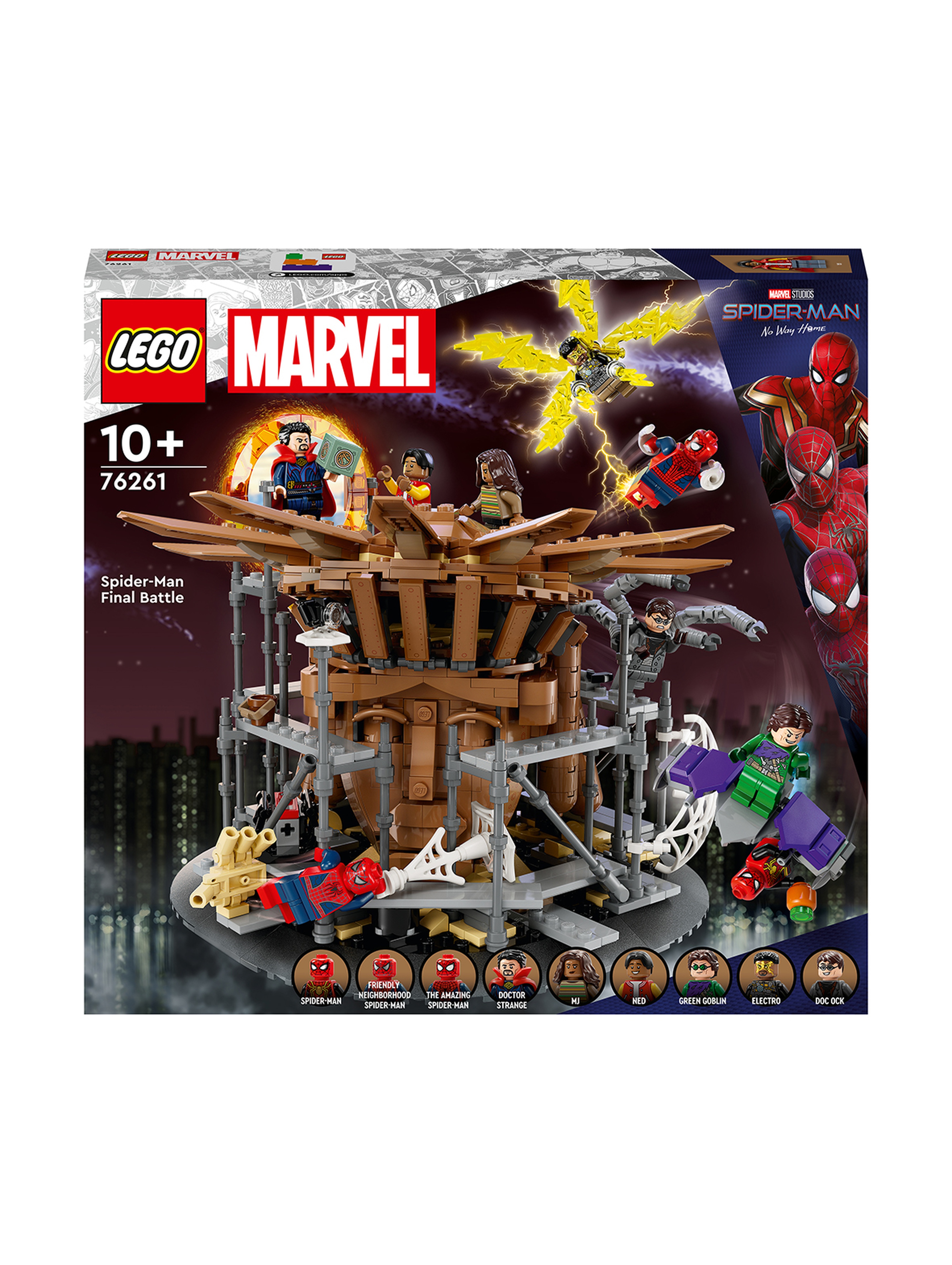 Klocki LEGO Super Heroes 76261 Ostateczne starcie Spider-mana - 900 elementów, wiek 10 +