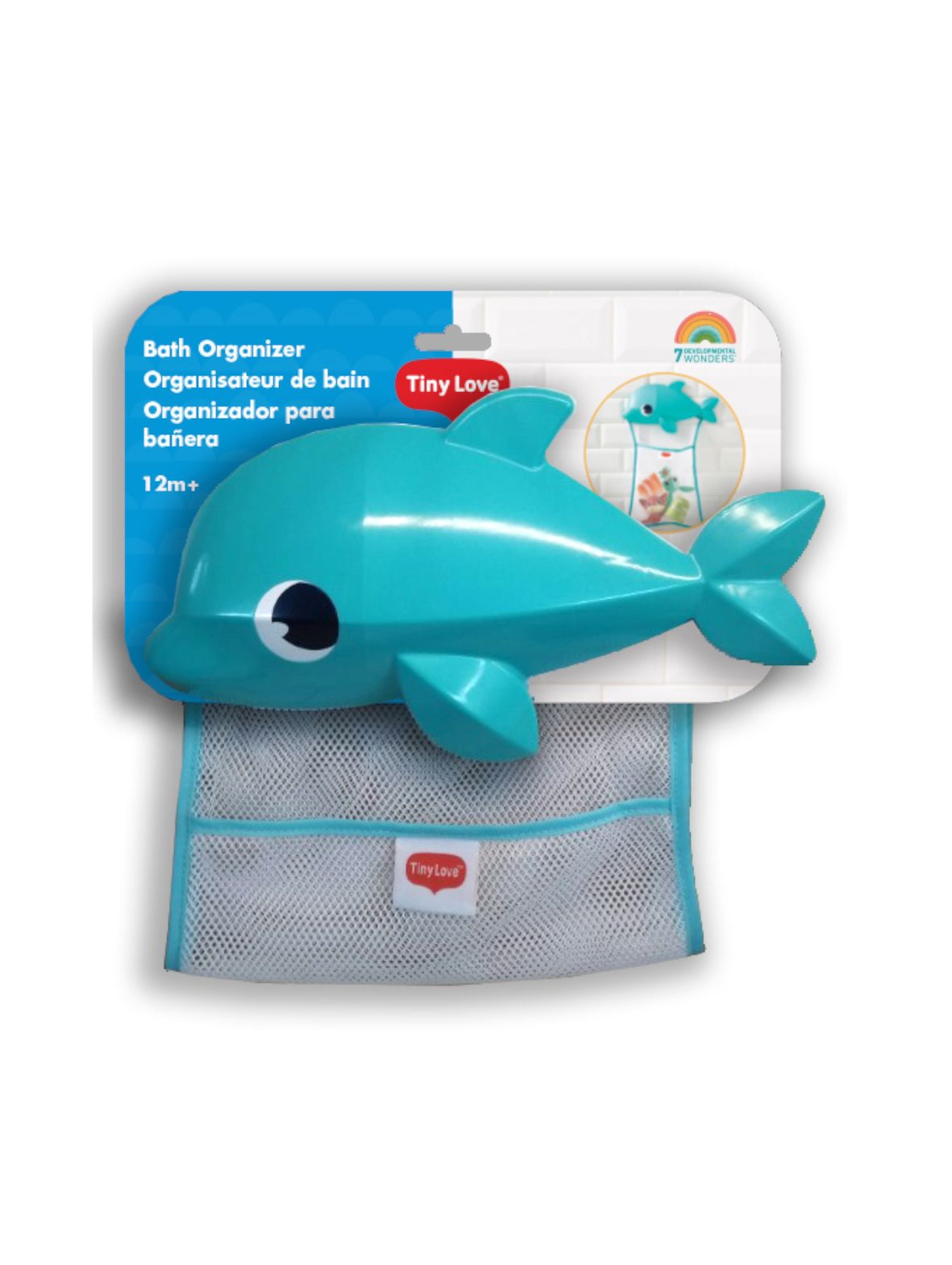 Organizer na zabawki kąpielowe - Delfin