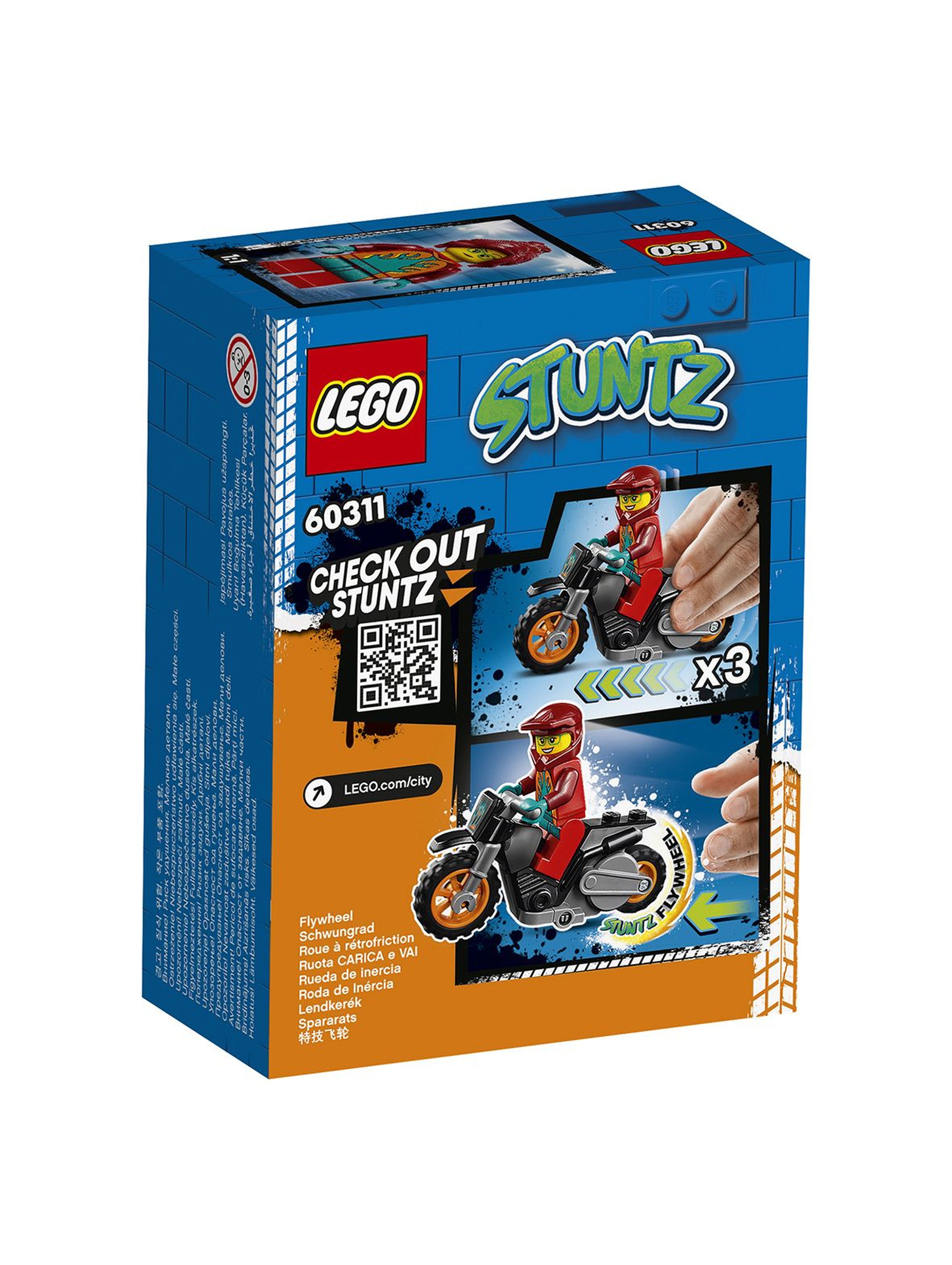 LEGO City 60311 Ognisty motocykl kaskaderski wiek 5+