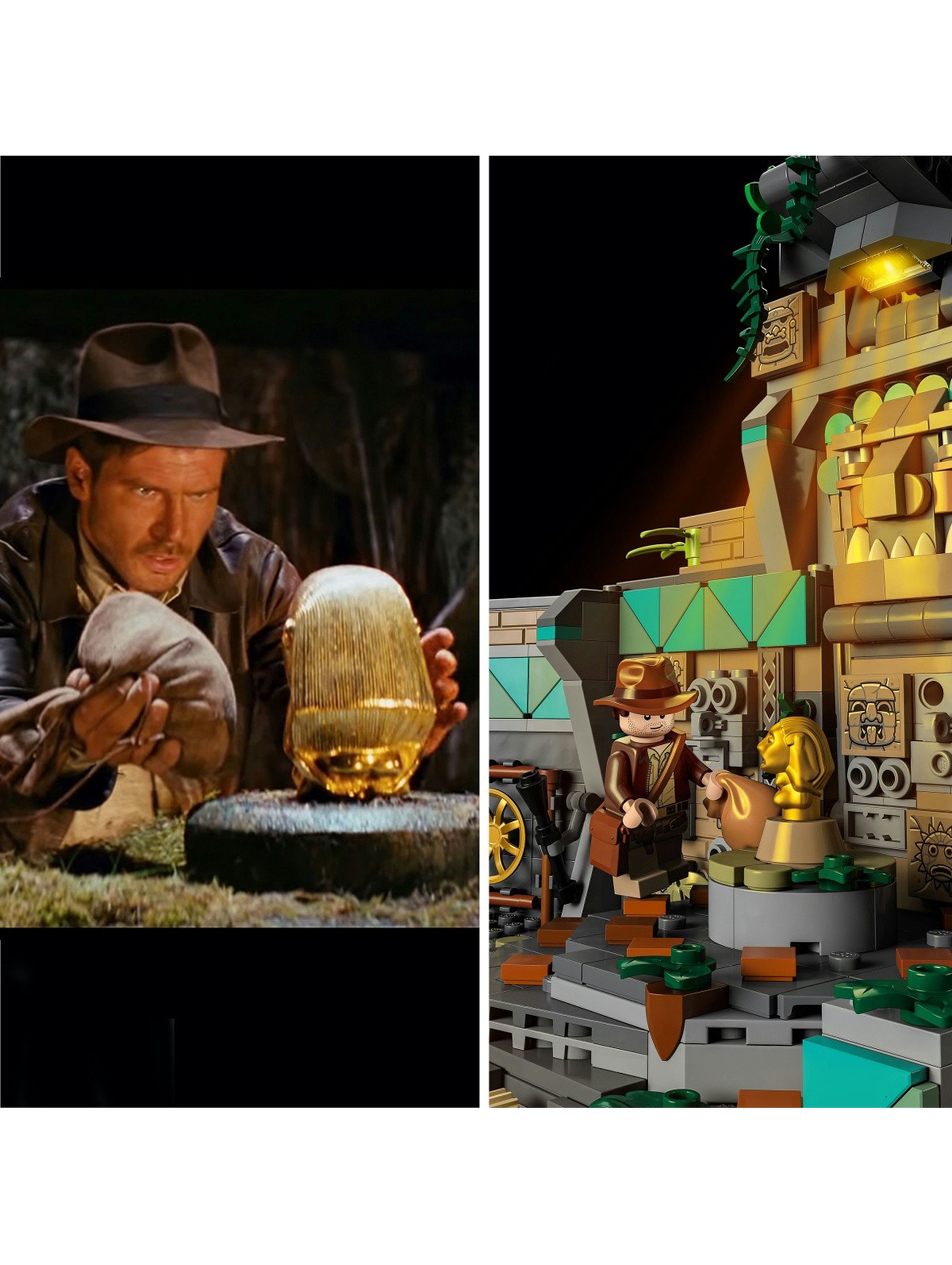 Klocki LEGO Indiana Jones 77015 Świątynia złotego posążka - 1545 elementów,wiek 18 +